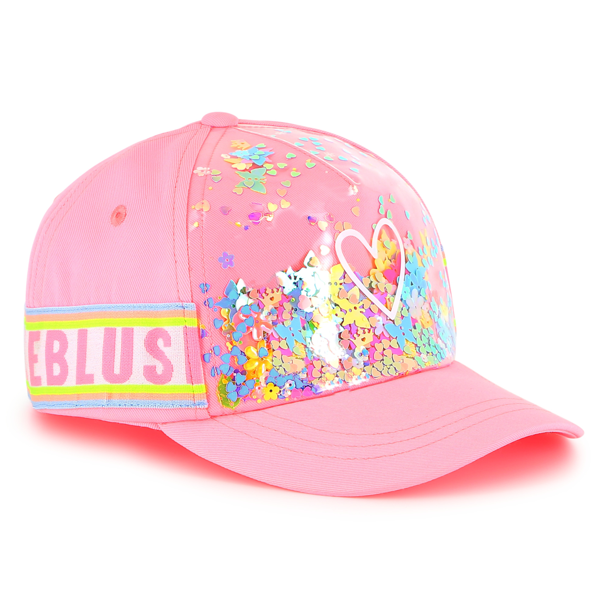 Baseball cap with confetti BILLIEBLUSH for GIRL