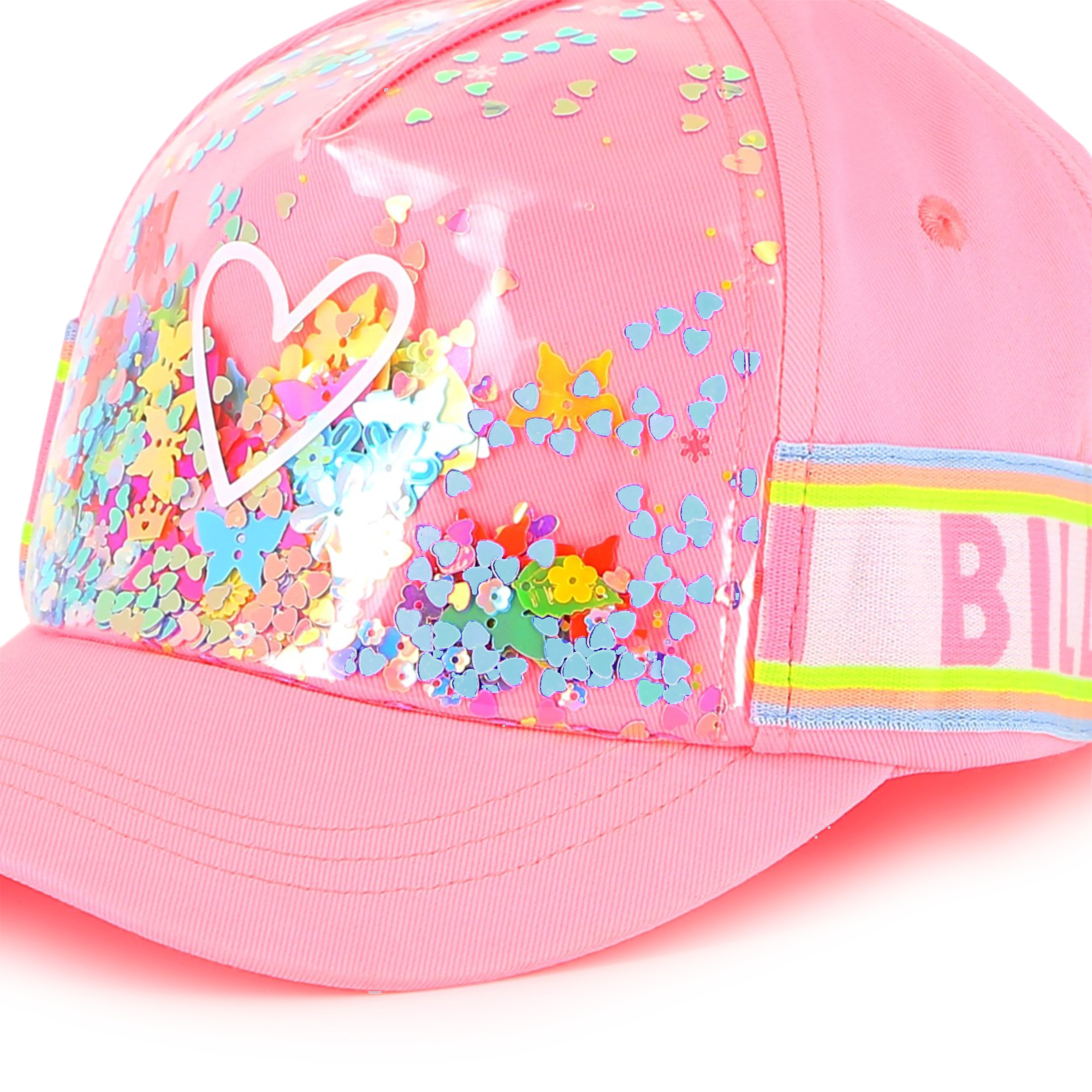 Baseball cap with confetti BILLIEBLUSH for GIRL