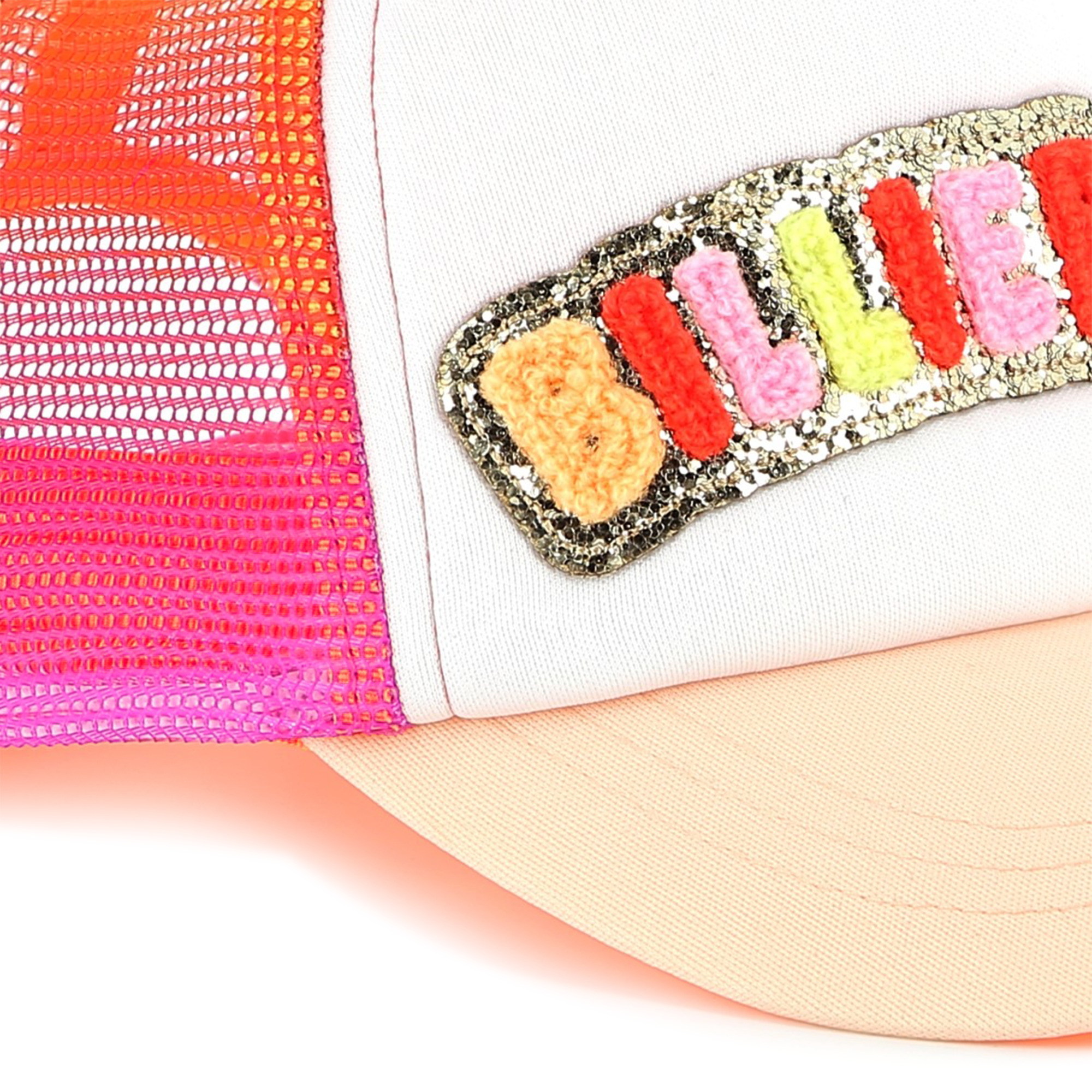 Casquette avec badge bouclette BILLIEBLUSH pour FILLE