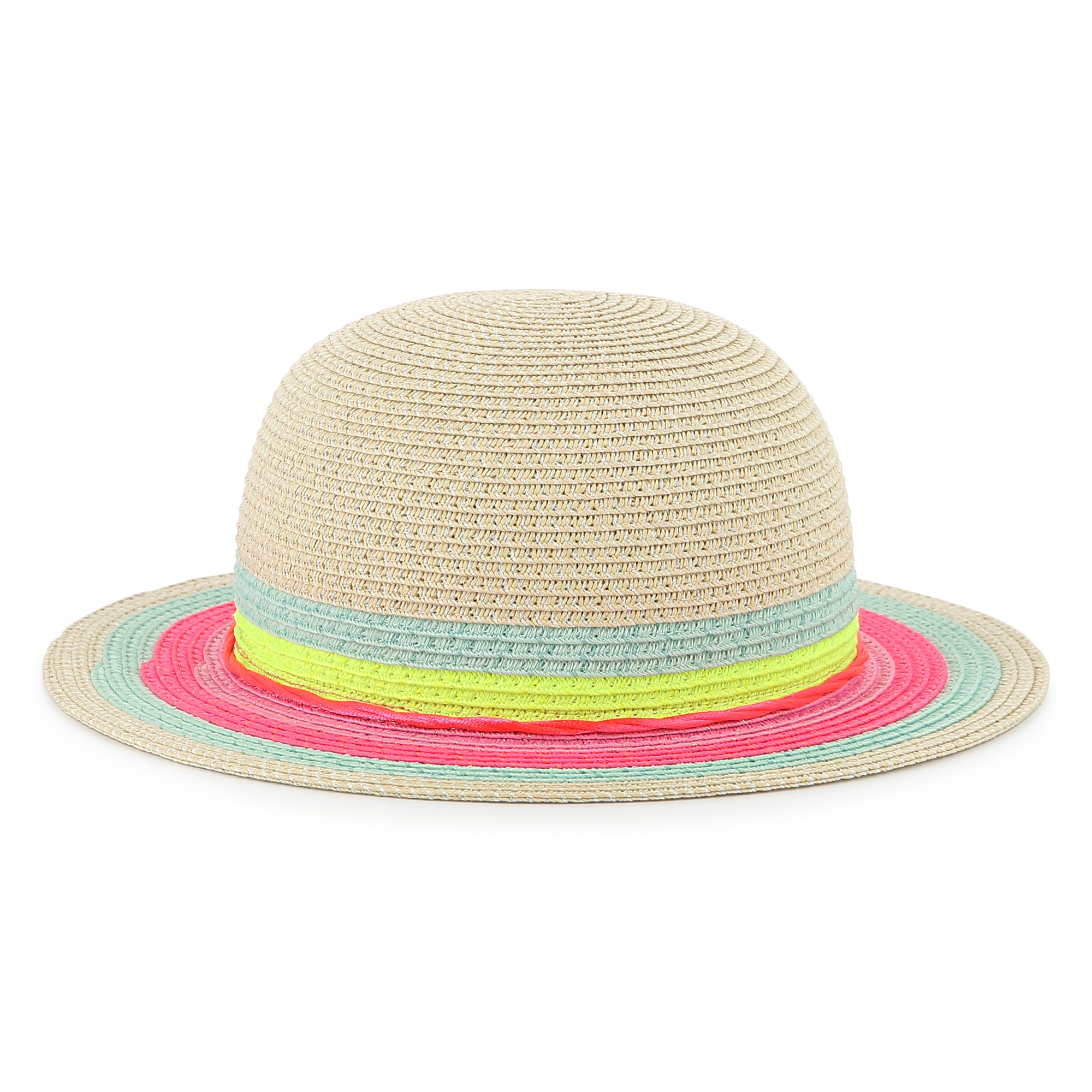 Sun hat with coloured stripes BILLIEBLUSH for GIRL