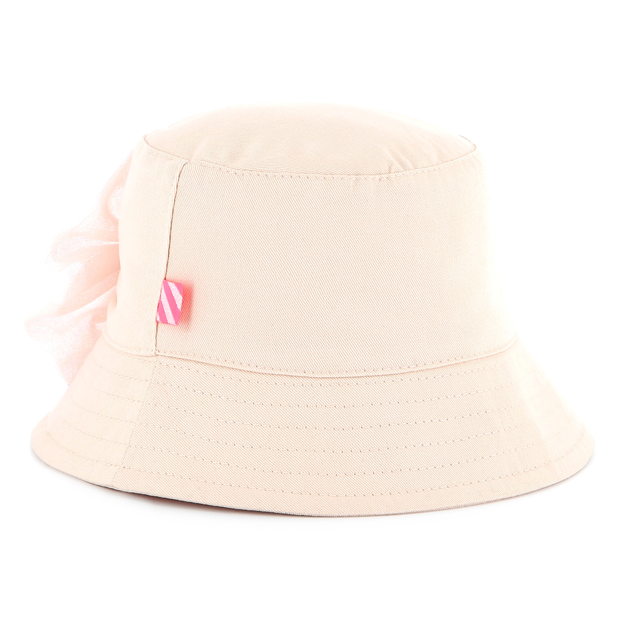 Cotton bucket hat with bow BILLIEBLUSH for GIRL