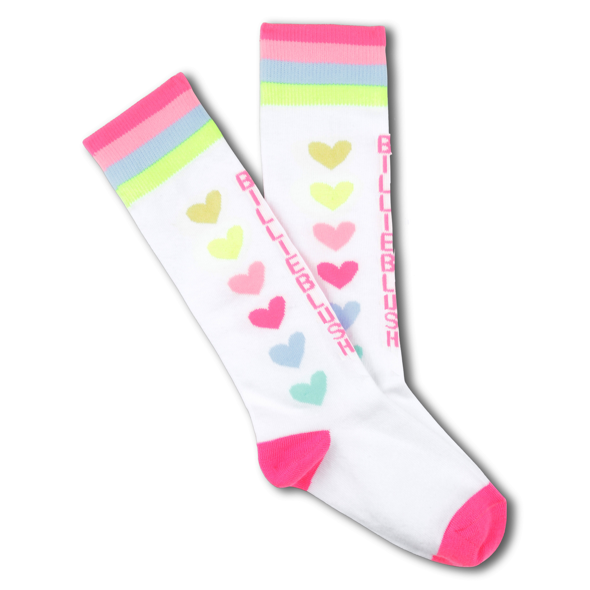 Chaussettes hautes avec coeurs BILLIEBLUSH pour FILLE