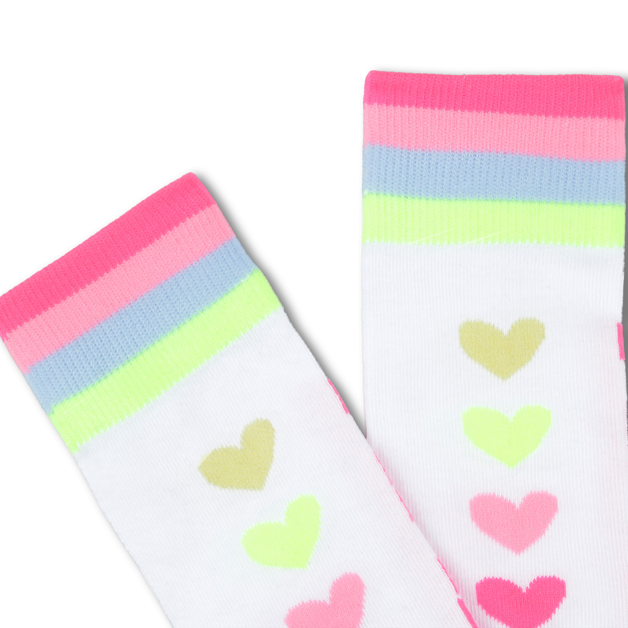 Chaussettes hautes avec coeurs BILLIEBLUSH pour FILLE