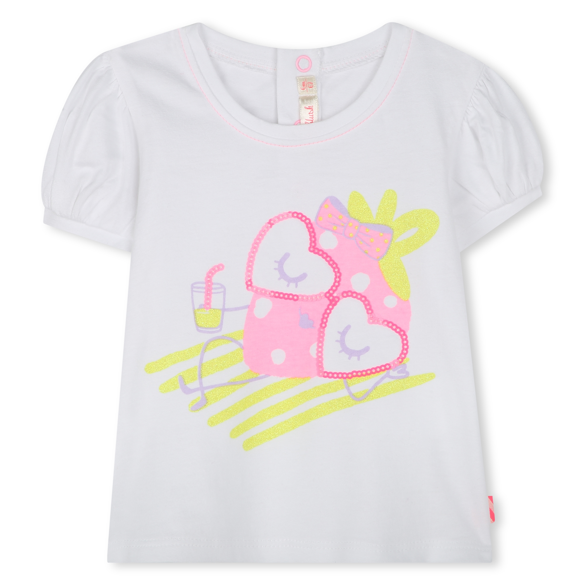 Short-sleeved cotton T-shirt BILLIEBLUSH for GIRL