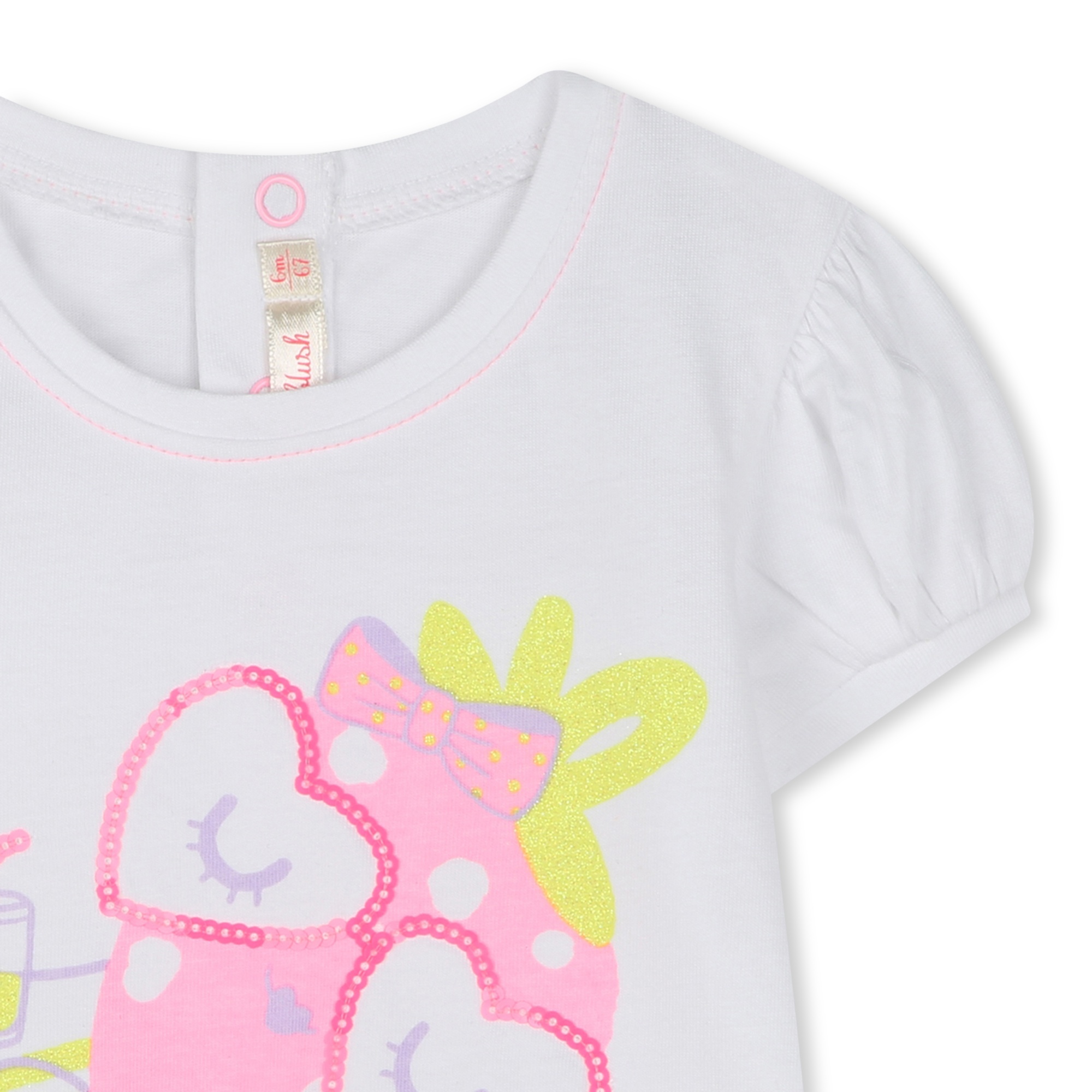 Short-sleeved cotton T-shirt BILLIEBLUSH for GIRL