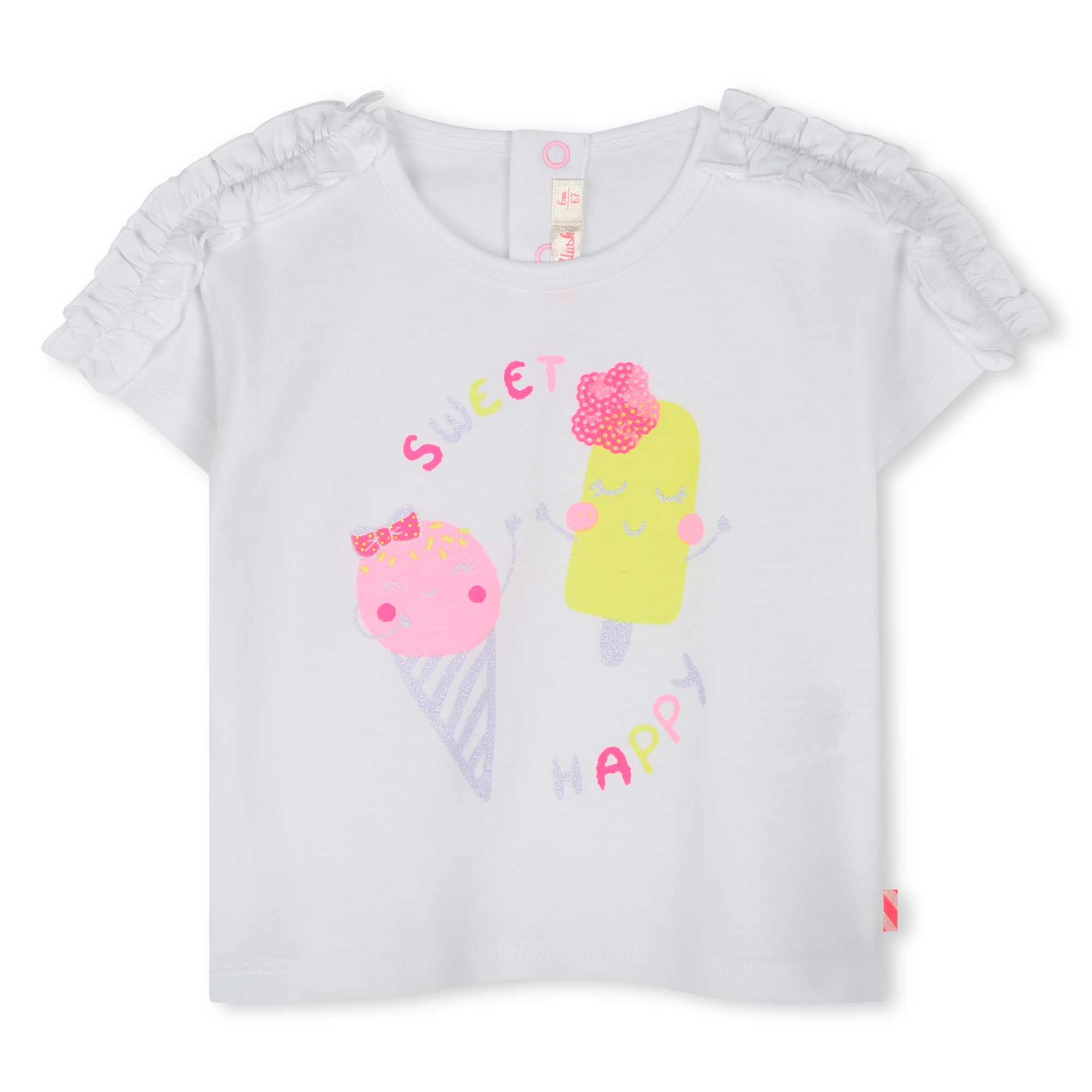 T-shirt coton manches courtes BILLIEBLUSH pour FILLE