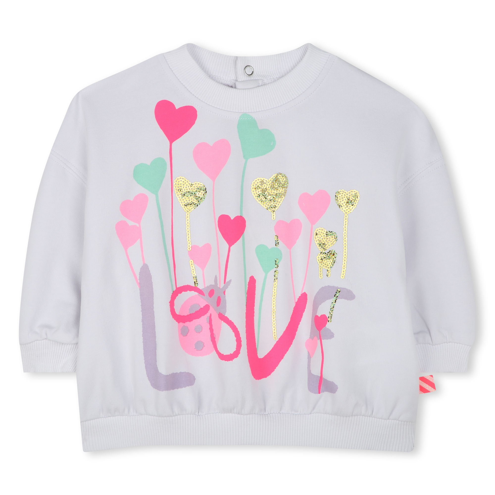 Sweat-shirt orné de sequins BILLIEBLUSH pour FILLE