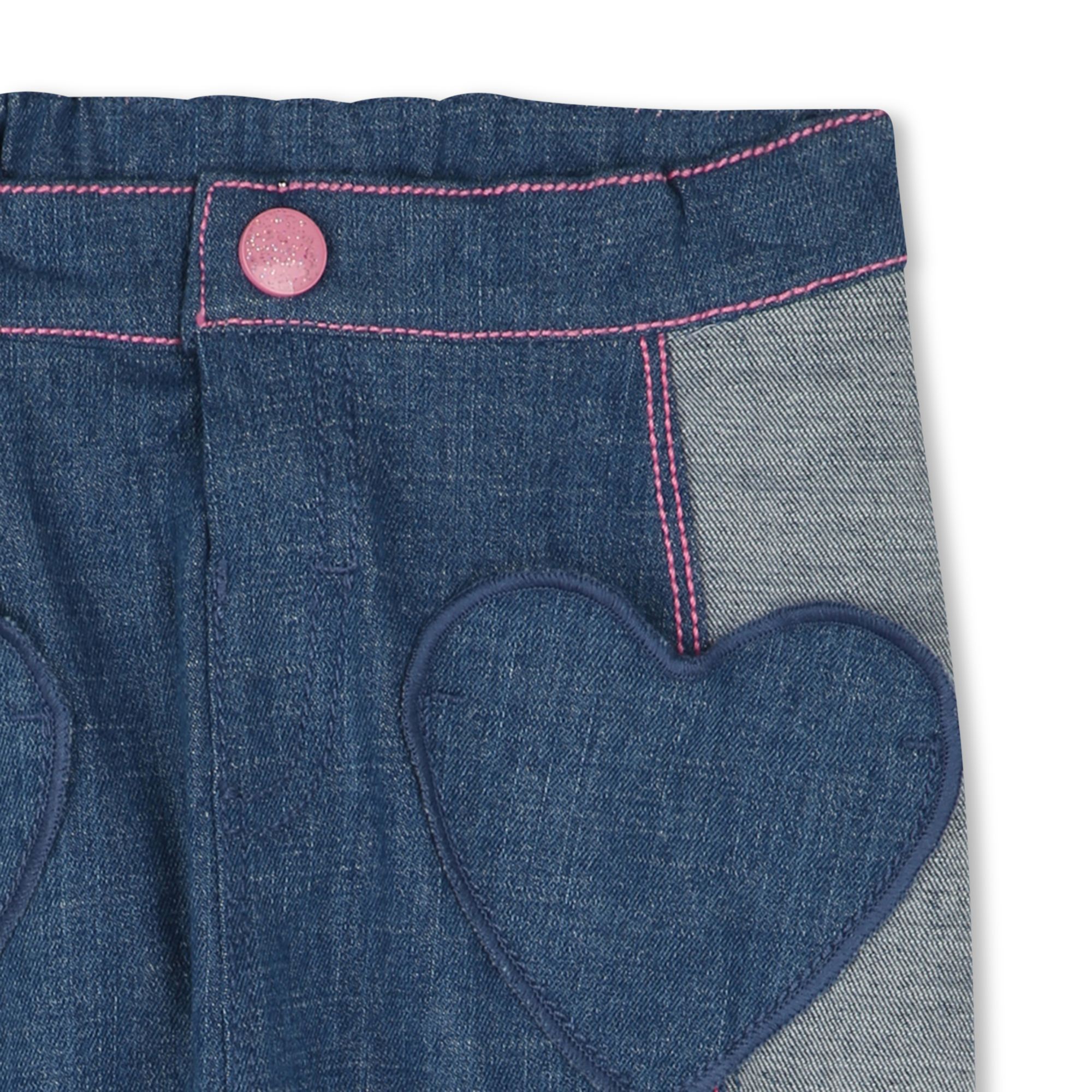 Cotton two-tone jeans BILLIEBLUSH for GIRL