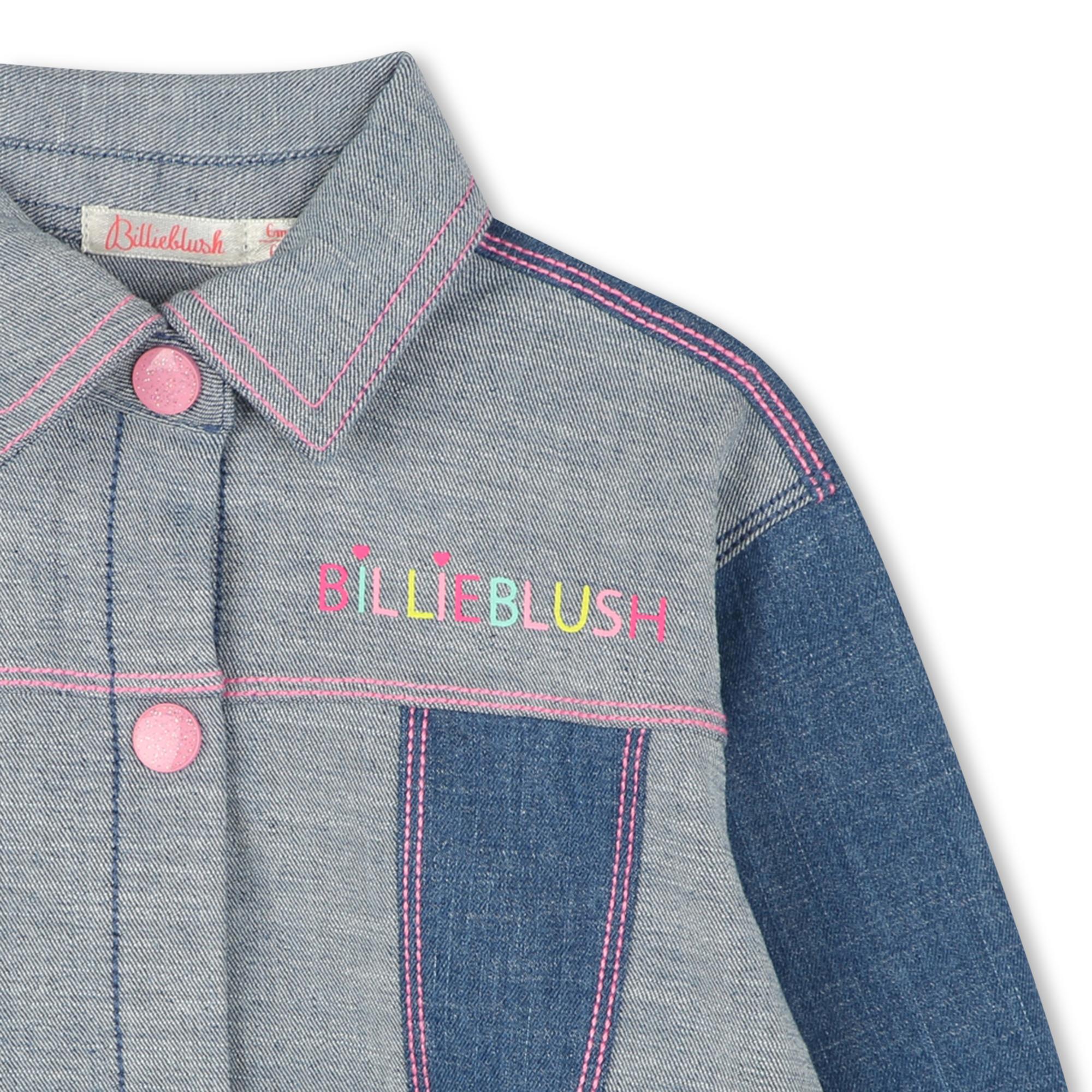 Denim jacket with prints BILLIEBLUSH for GIRL