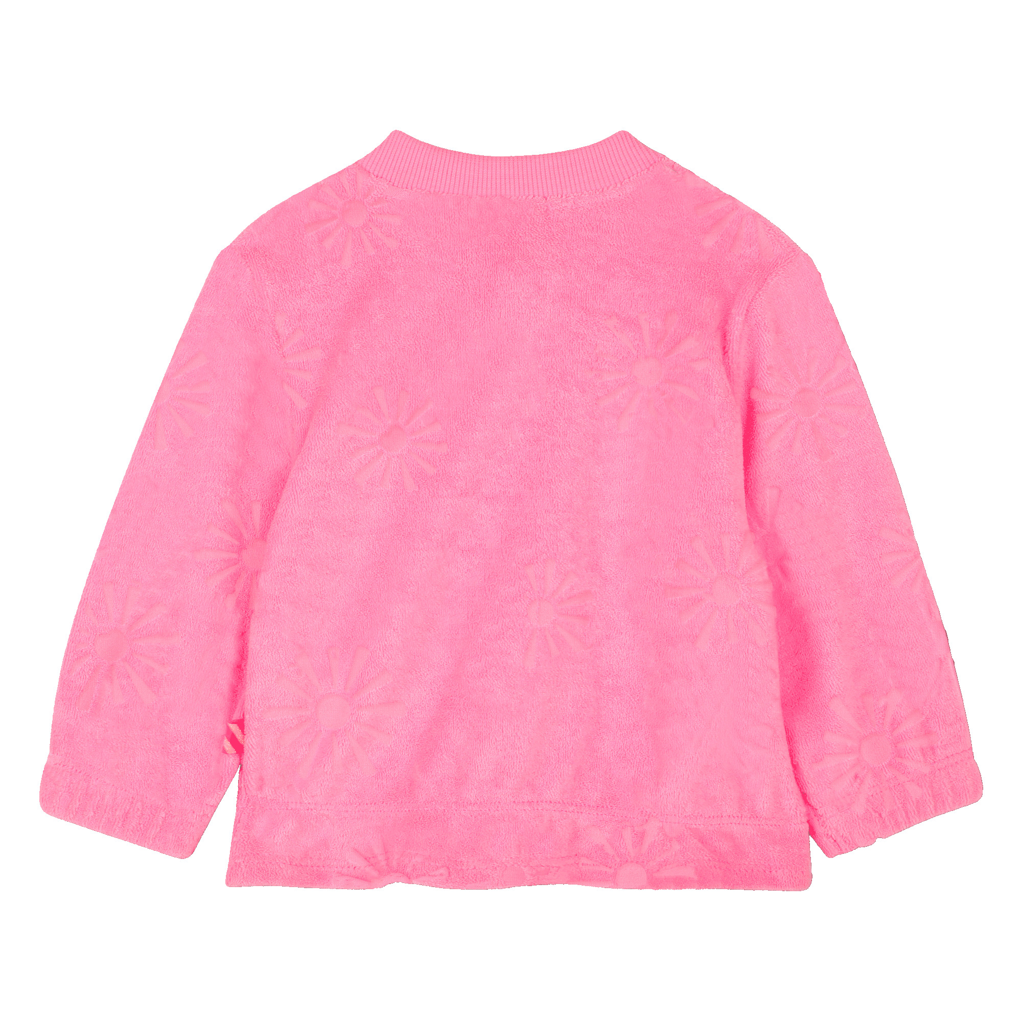 Zip-up terry cloth cardigan BILLIEBLUSH for GIRL