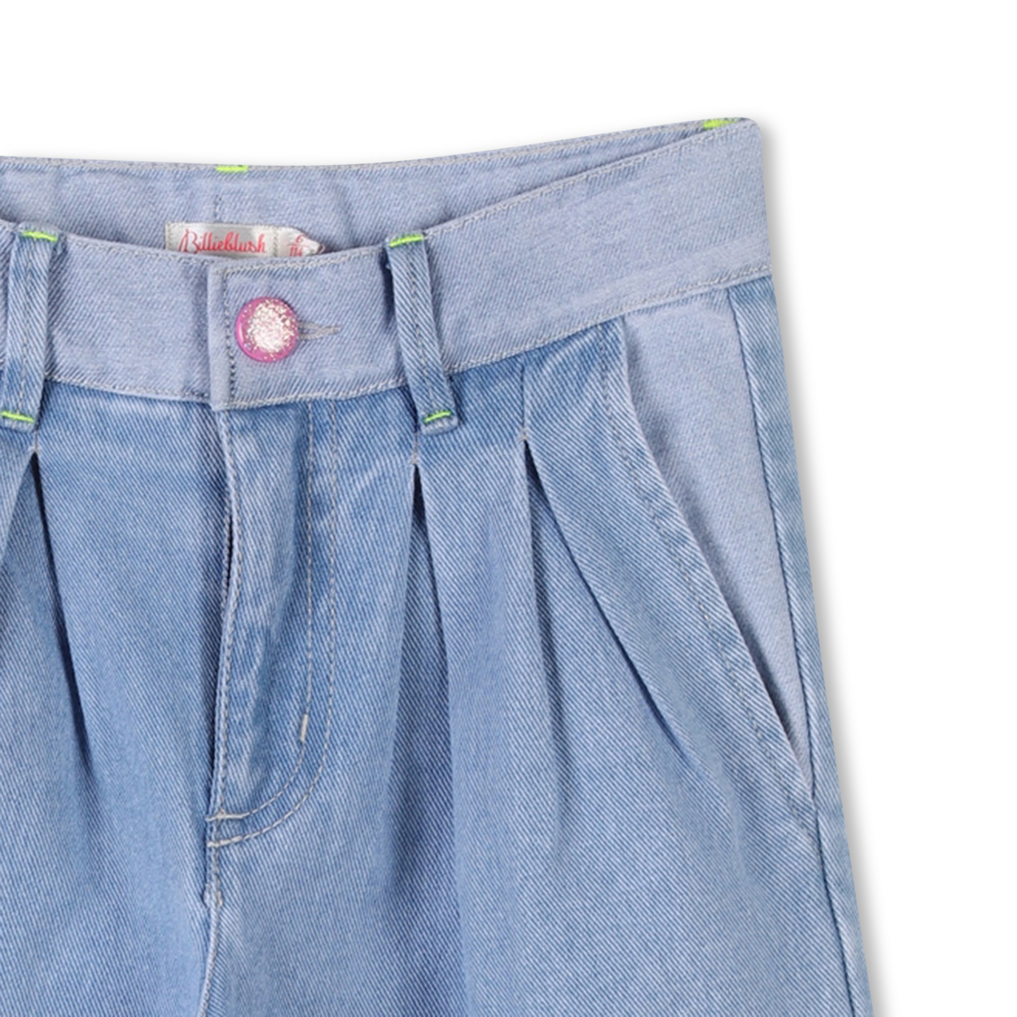 Jeans a palazzo cotone ricami BILLIEBLUSH Per BAMBINA