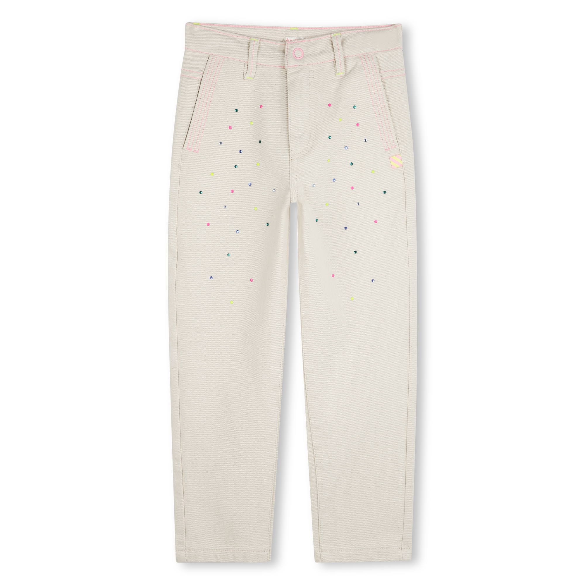 Pantaloni cotone con borchie BILLIEBLUSH Per BAMBINA