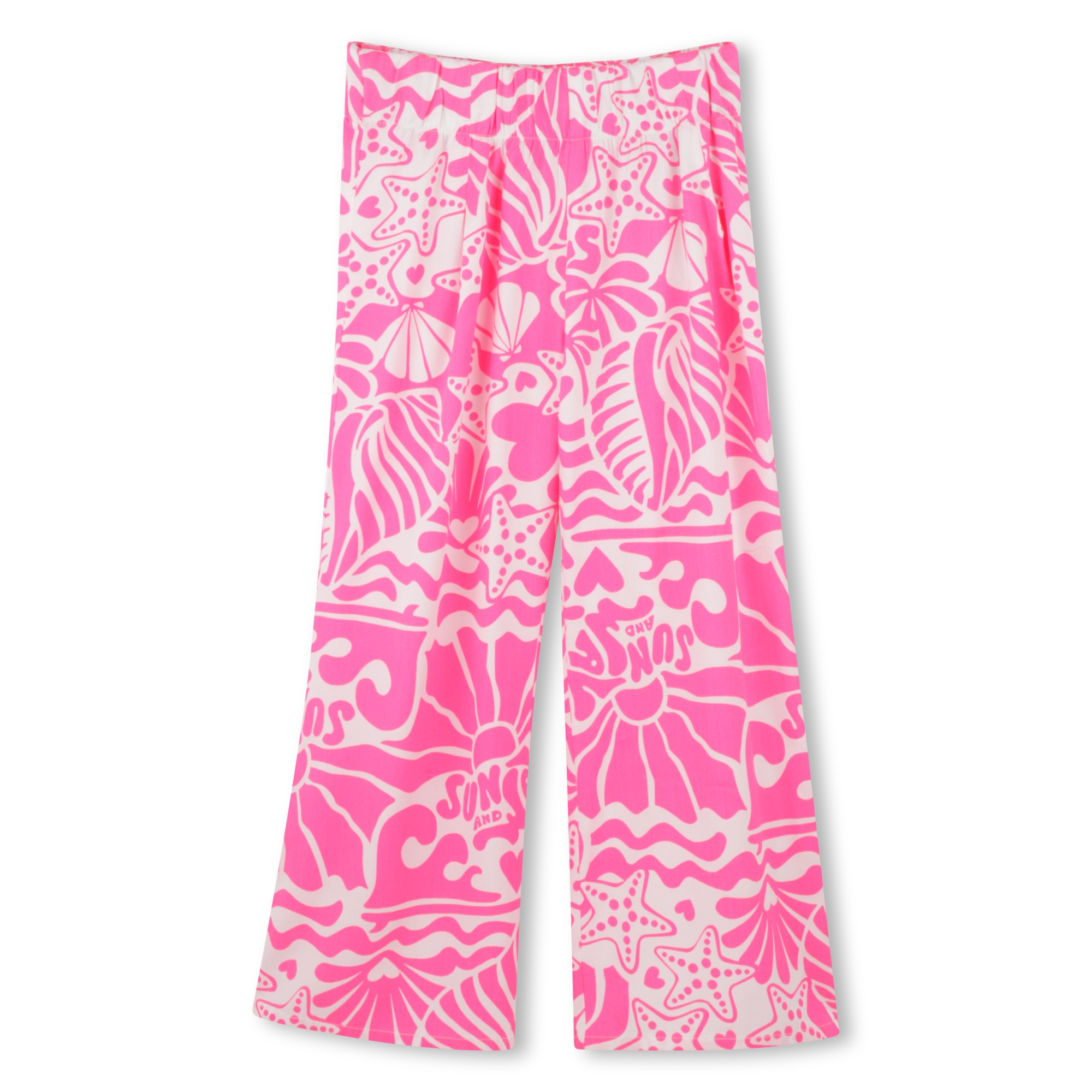 Ruimvallende broek met print BILLIEBLUSH Voor