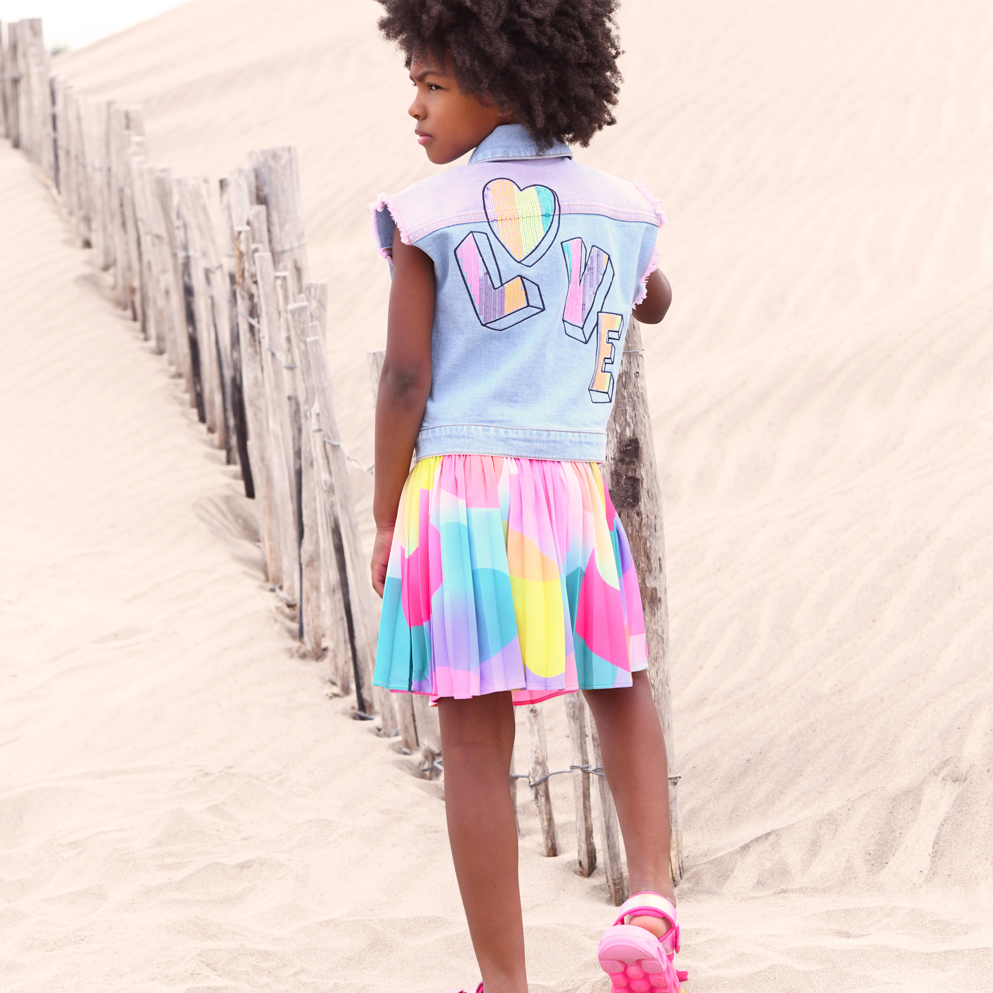 Pleated printed skirt BILLIEBLUSH for GIRL