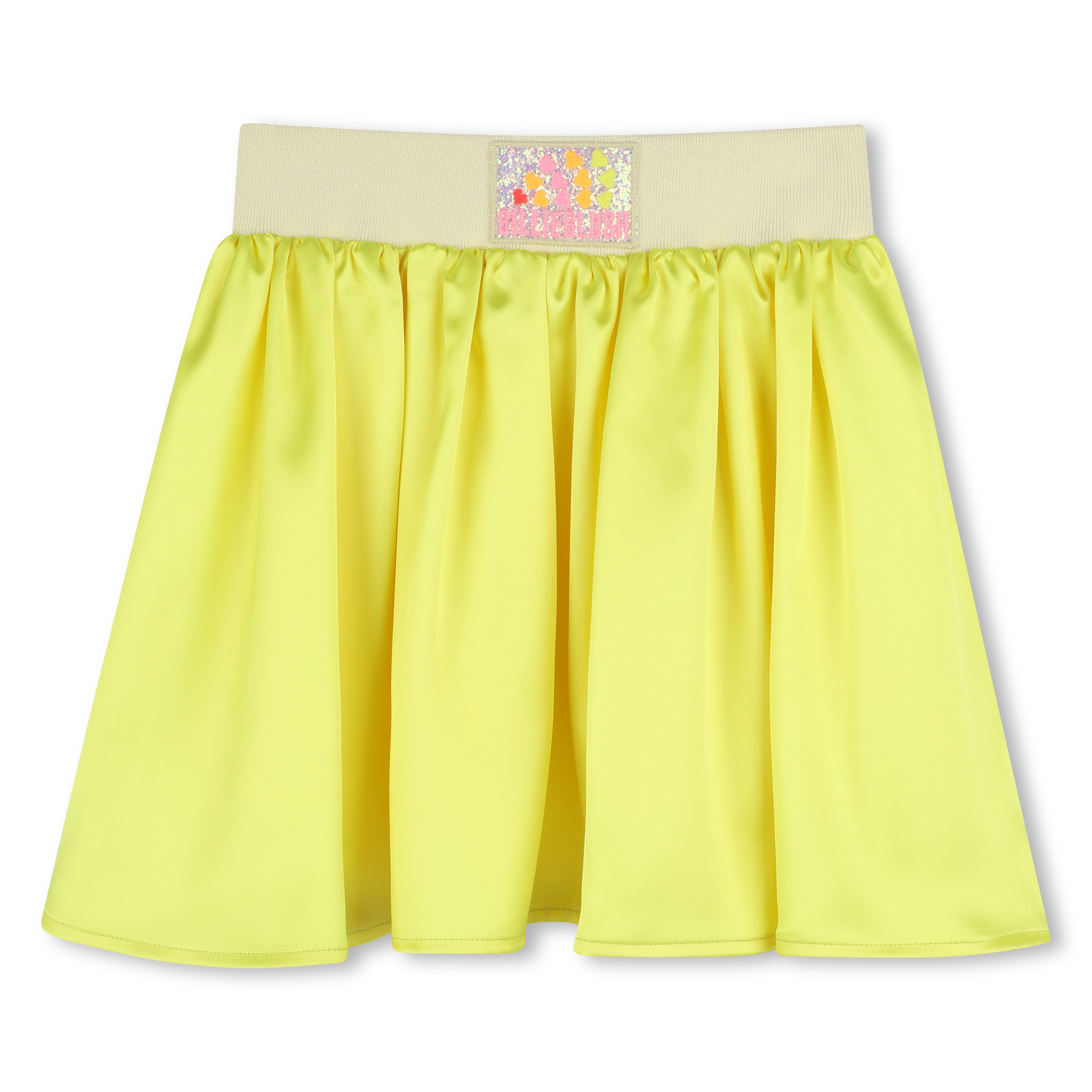 Satin skirt with badge BILLIEBLUSH for GIRL