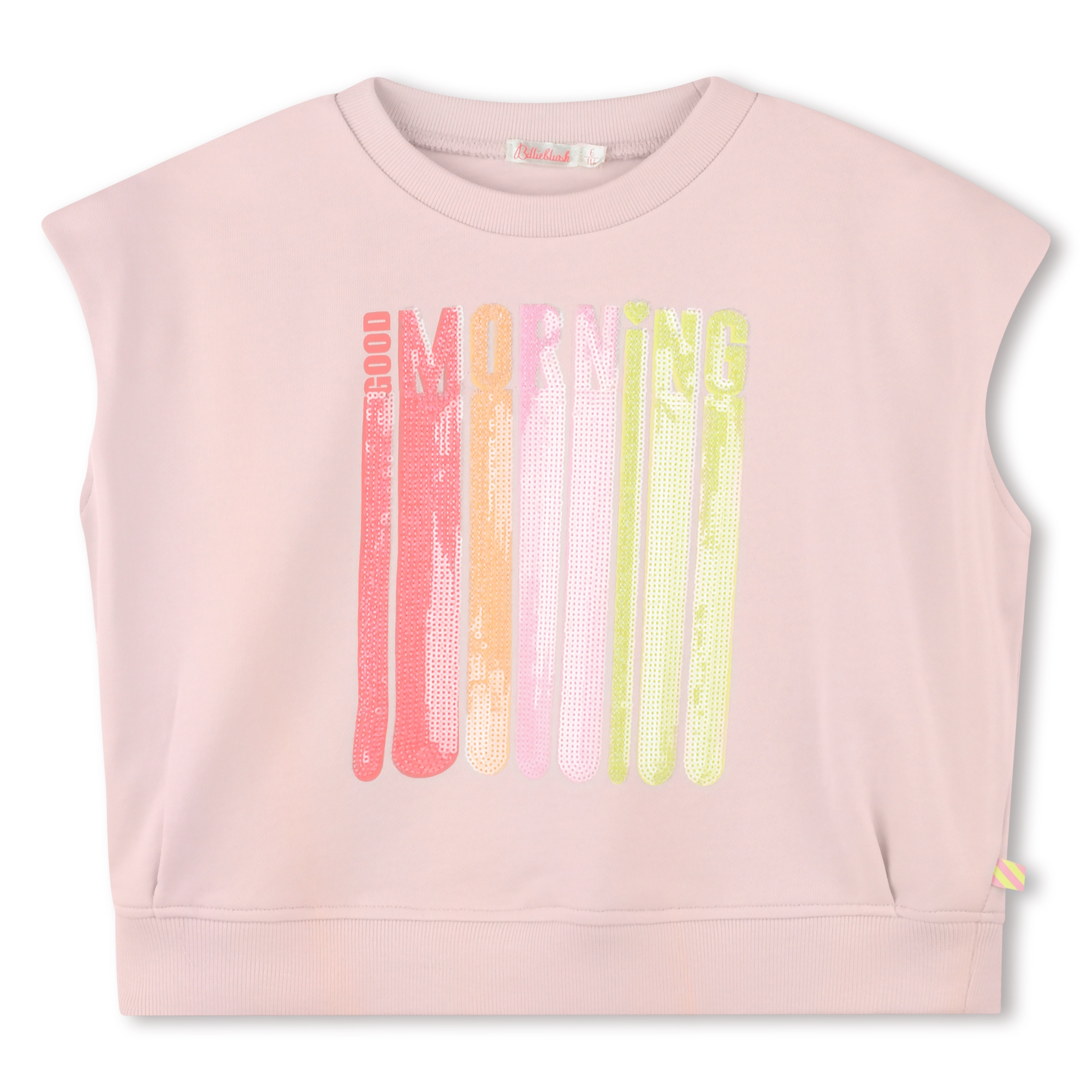 Sleeveless cotton sweatshirt BILLIEBLUSH for GIRL