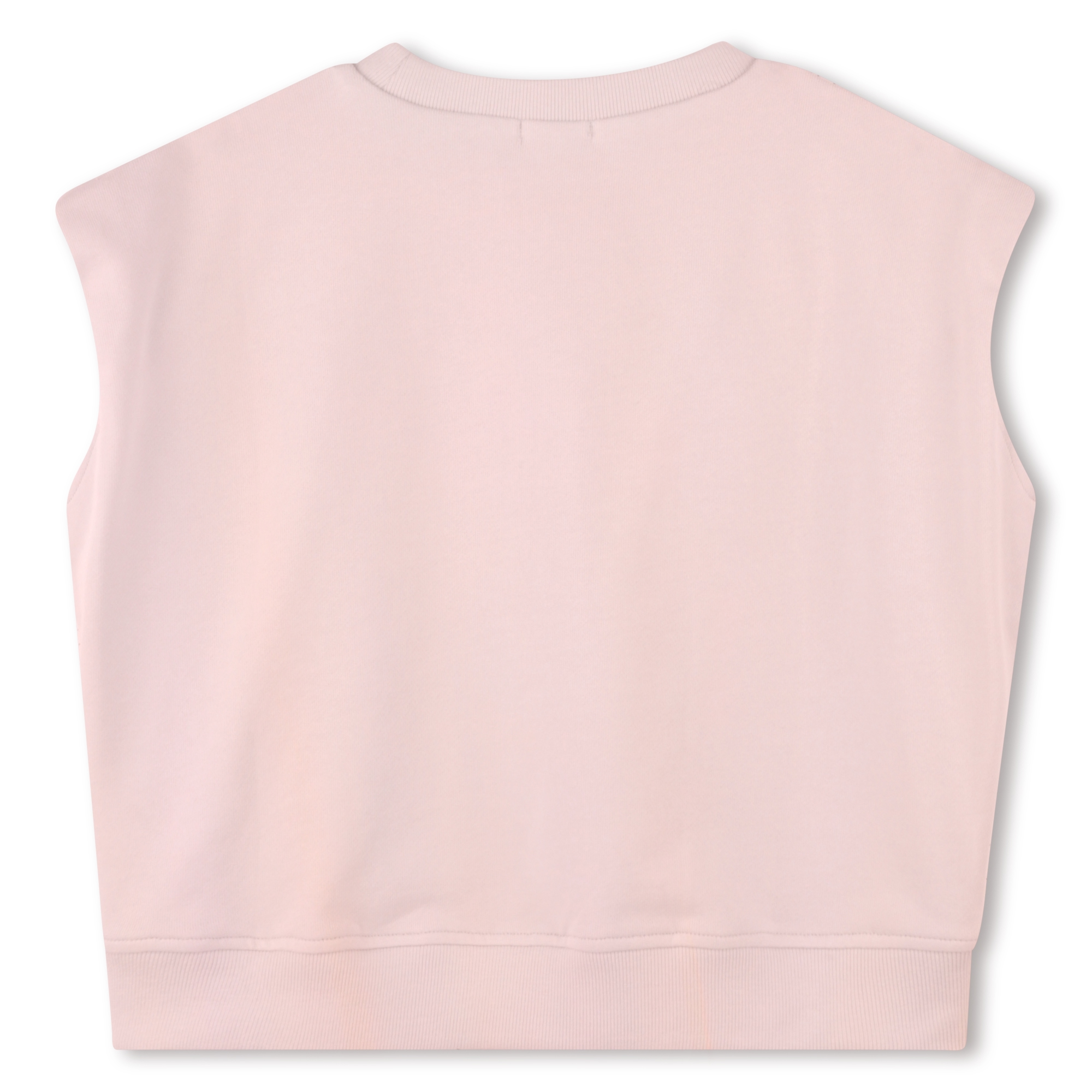 Sleeveless cotton sweatshirt BILLIEBLUSH for GIRL