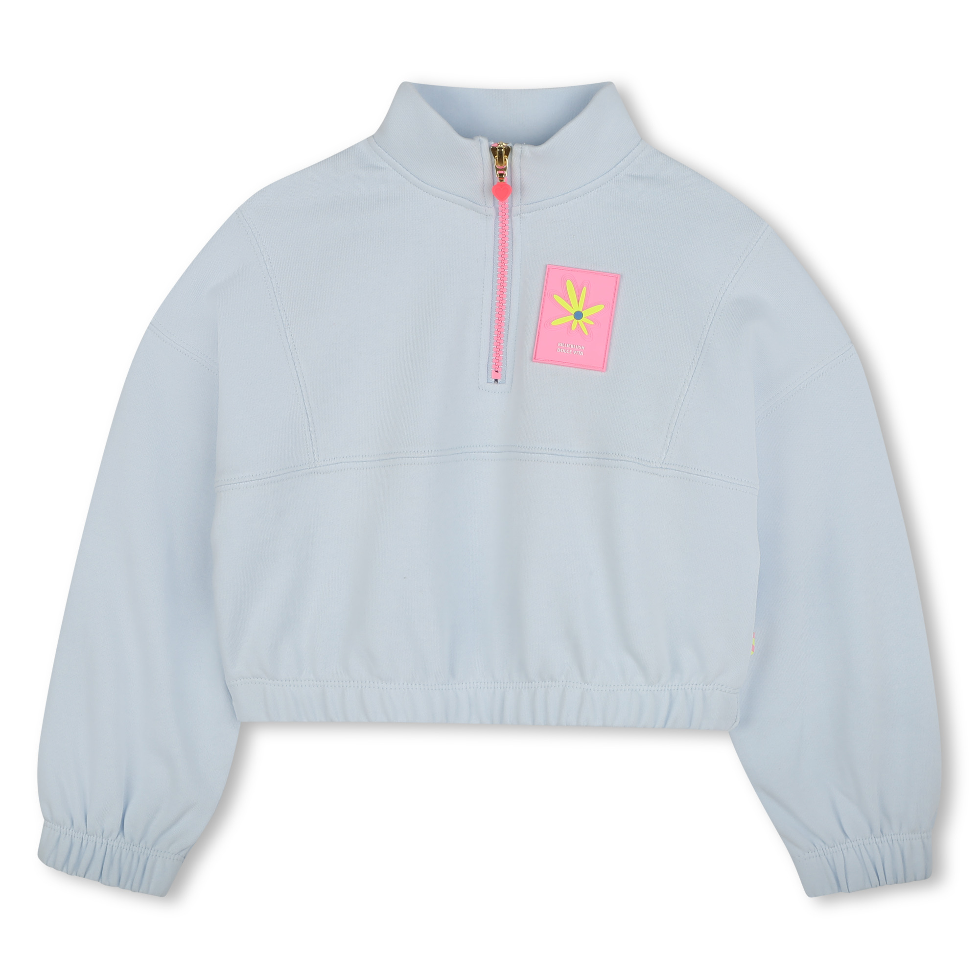 Zip-up fleece sweatshirt BILLIEBLUSH for GIRL