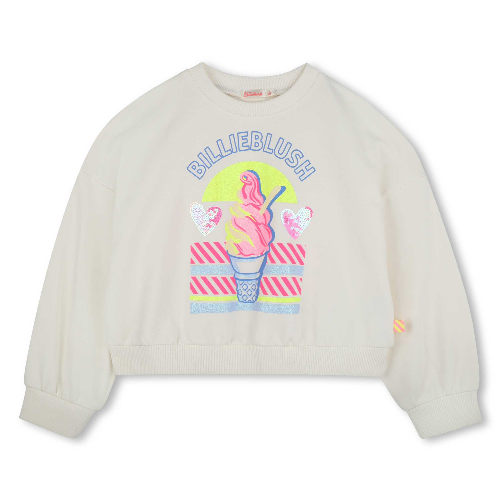 Sweat-shirt molletonné coton BILLIEBLUSH pour FILLE