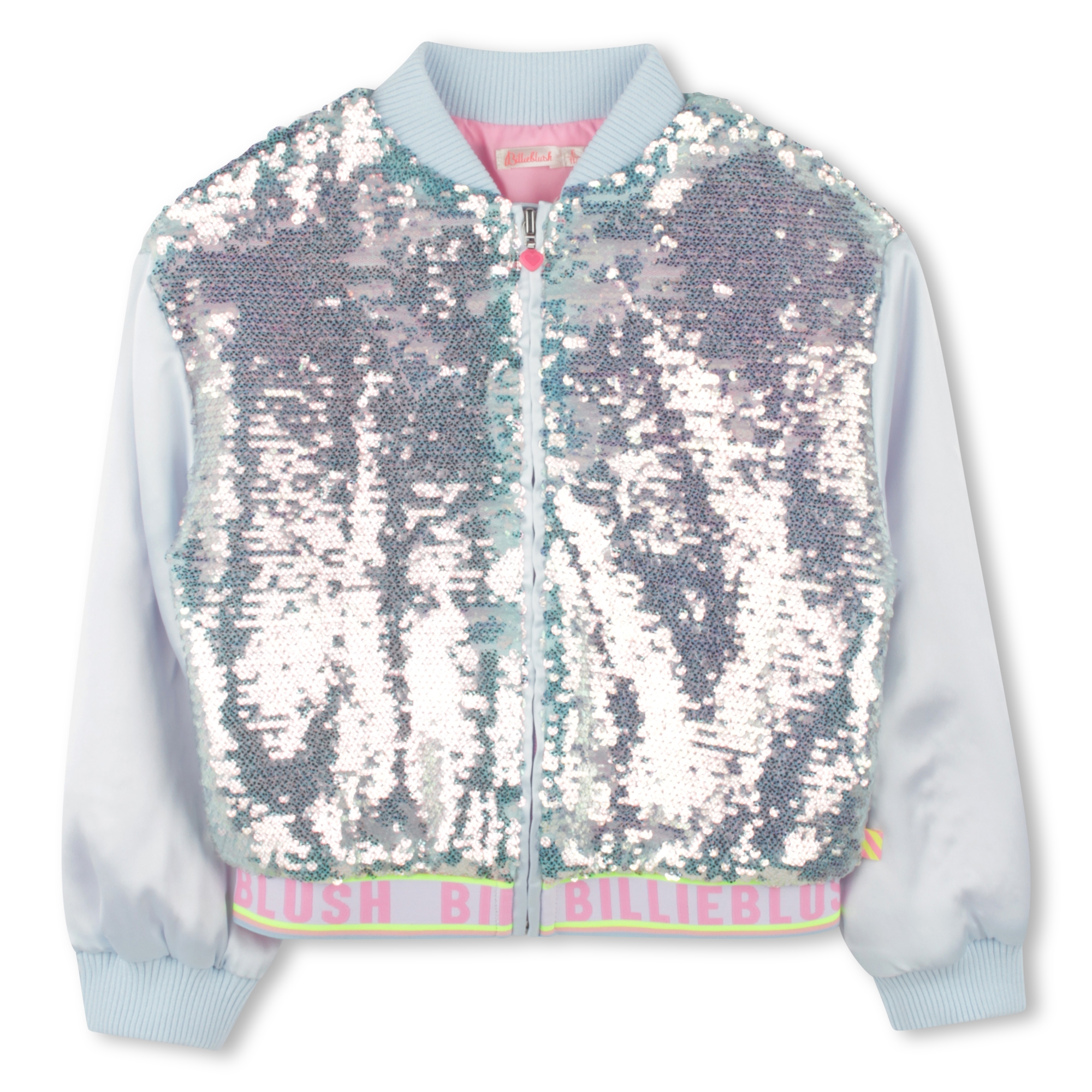 Blouson zippé en sequins BILLIEBLUSH pour FILLE