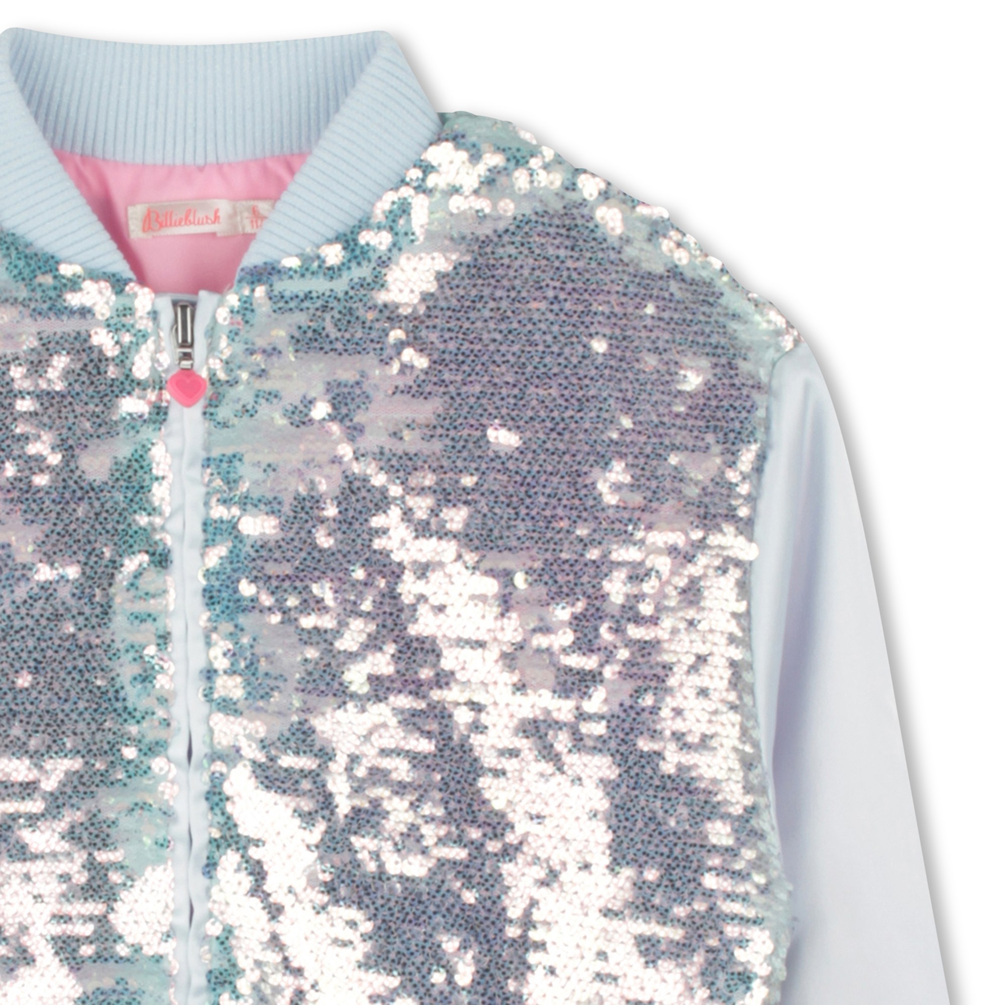 Blouson zippé en sequins BILLIEBLUSH pour FILLE