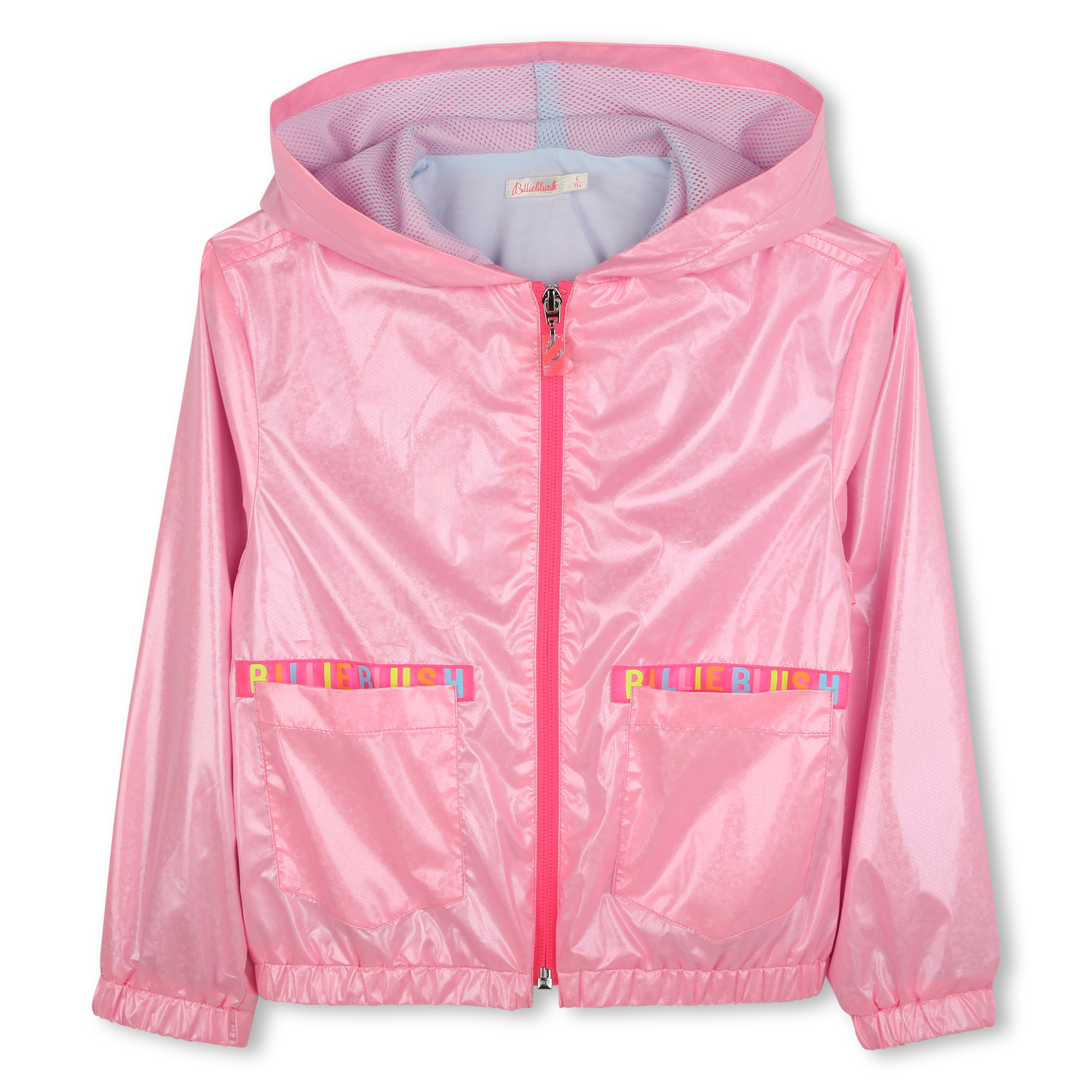 Hooded zip-up windbreaker BILLIEBLUSH for GIRL