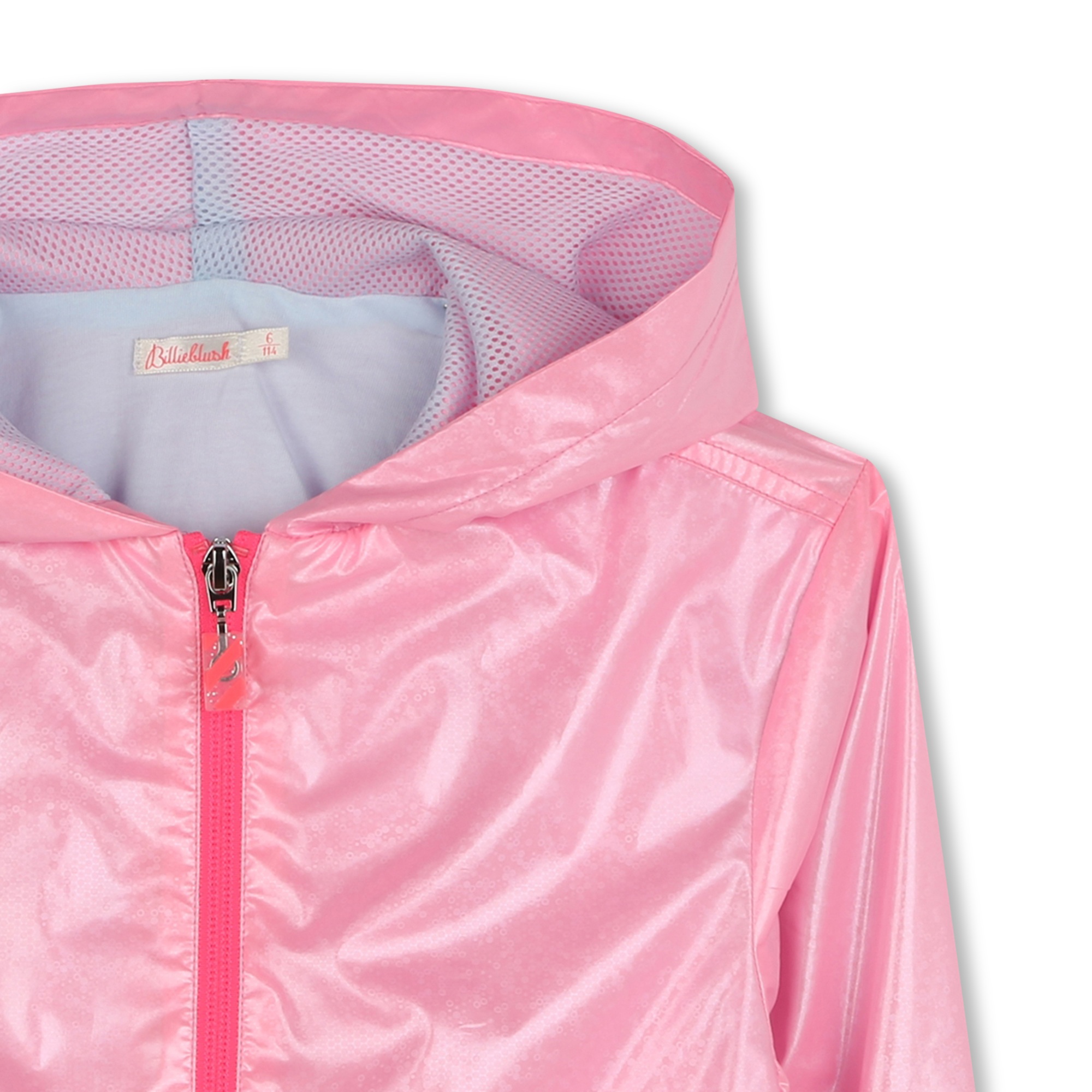 Hooded zip-up windbreaker BILLIEBLUSH for GIRL