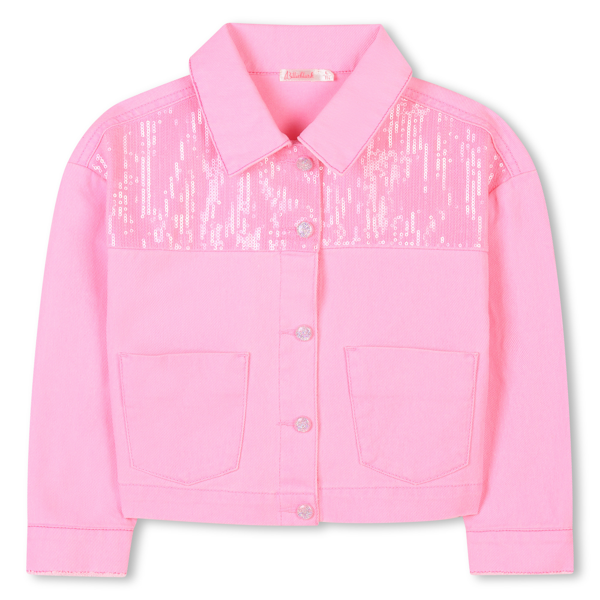 Sequin denim jacket BILLIEBLUSH for GIRL