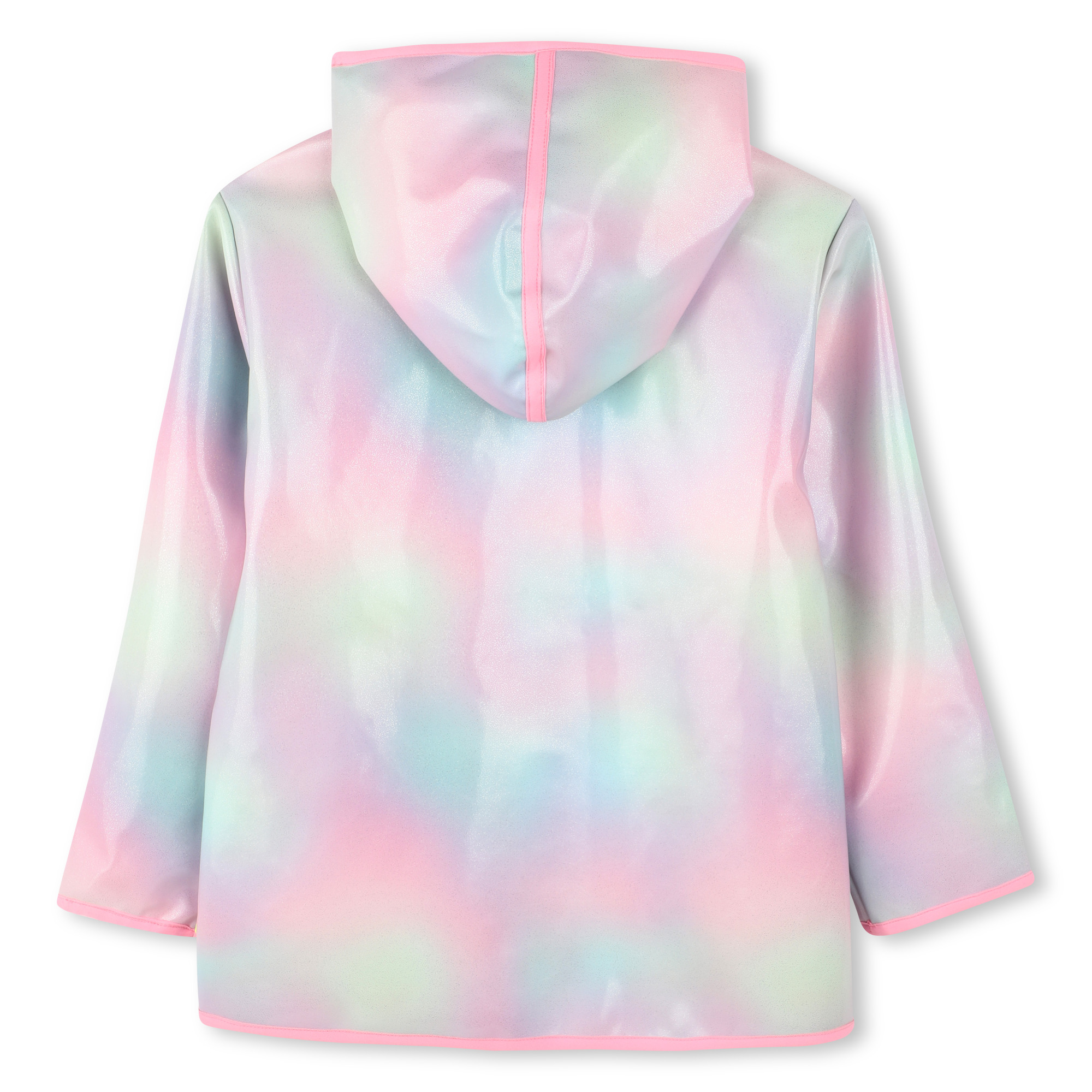 Waxed hooded raincoat BILLIEBLUSH for GIRL