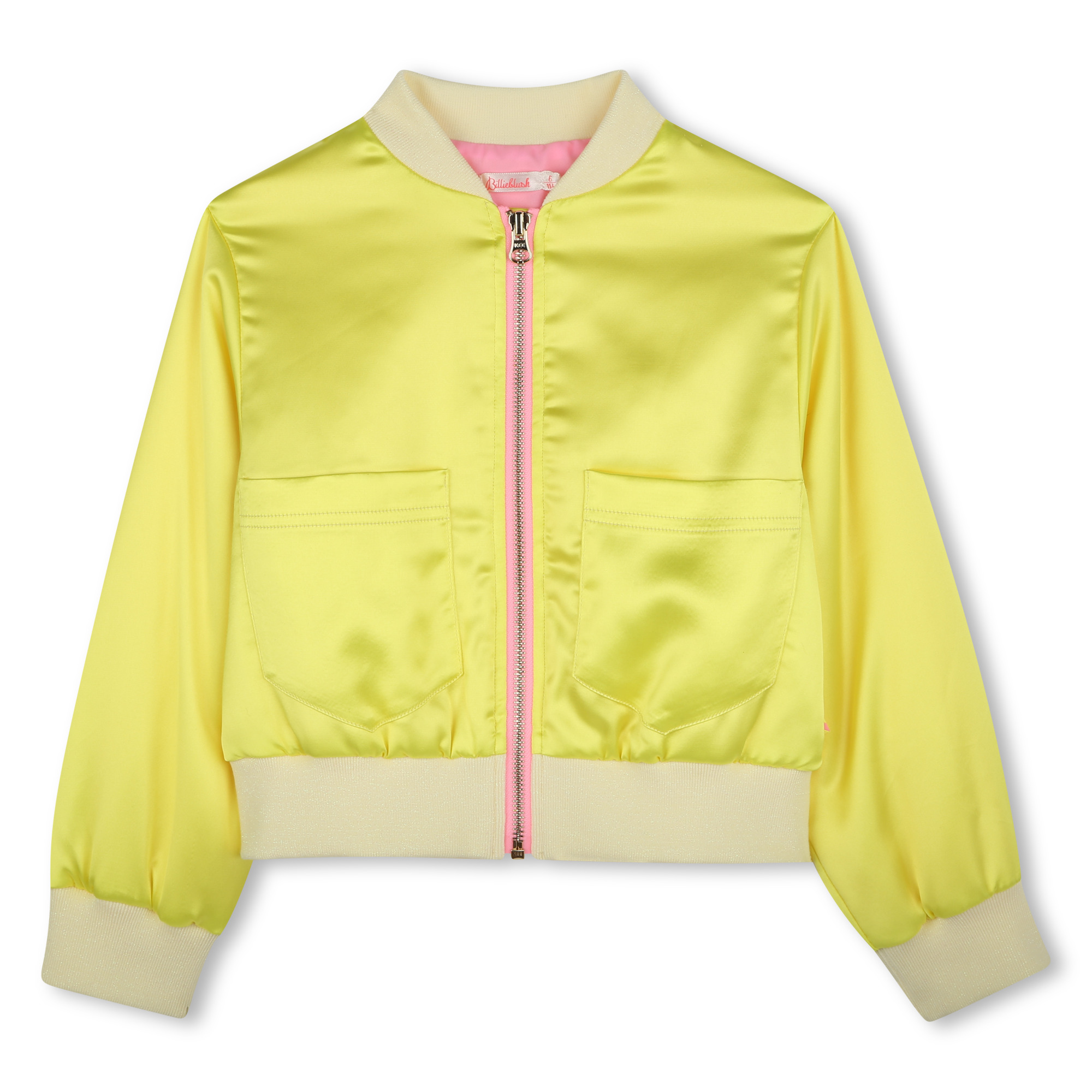 Satin jacket with badge BILLIEBLUSH for GIRL