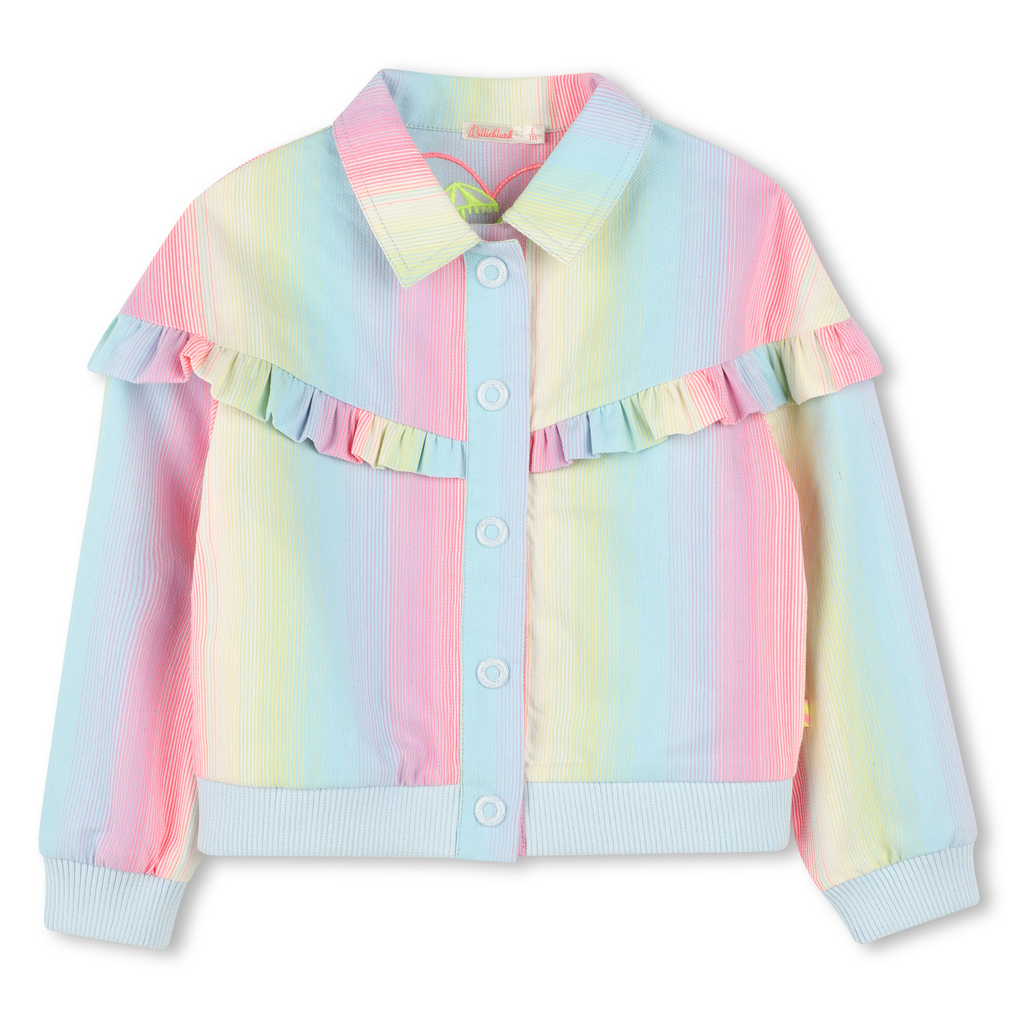 Multicoloured frilled jacket BILLIEBLUSH for GIRL