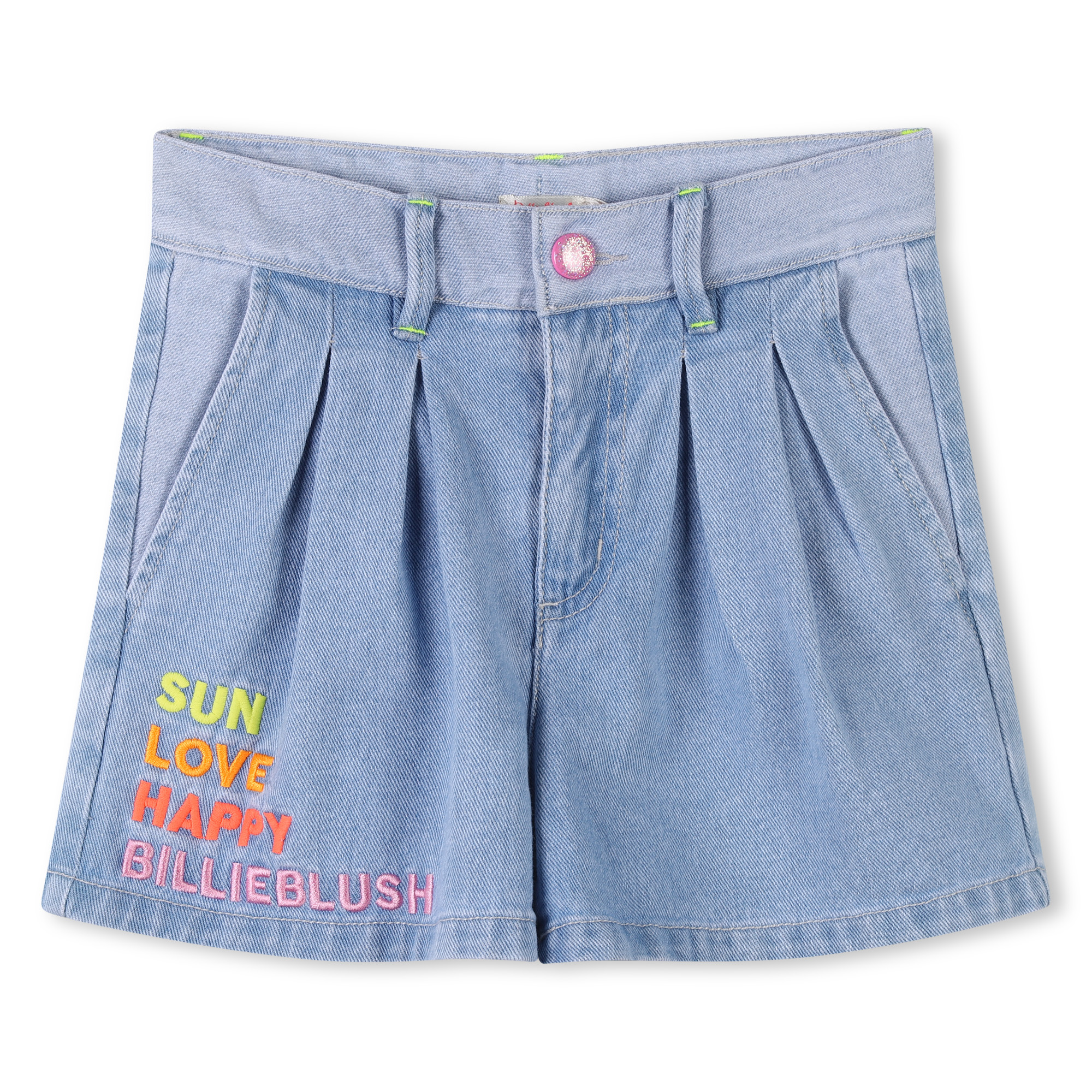 Adjustable-waist denim shorts BILLIEBLUSH for GIRL