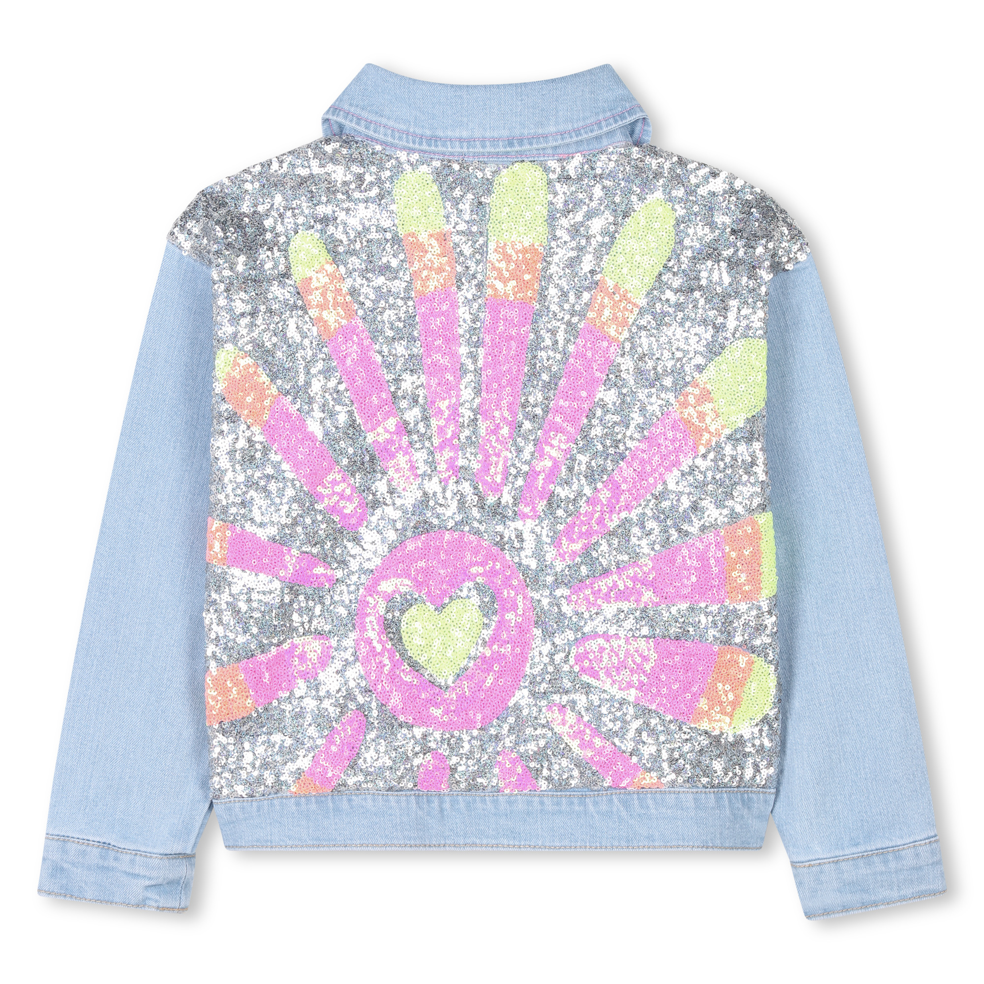 Sequin denim jacket BILLIEBLUSH for GIRL