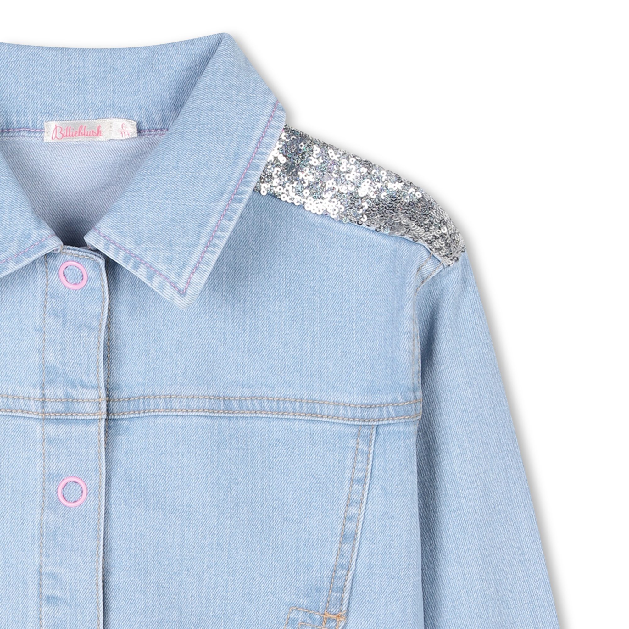 Sequin denim jacket BILLIEBLUSH for GIRL