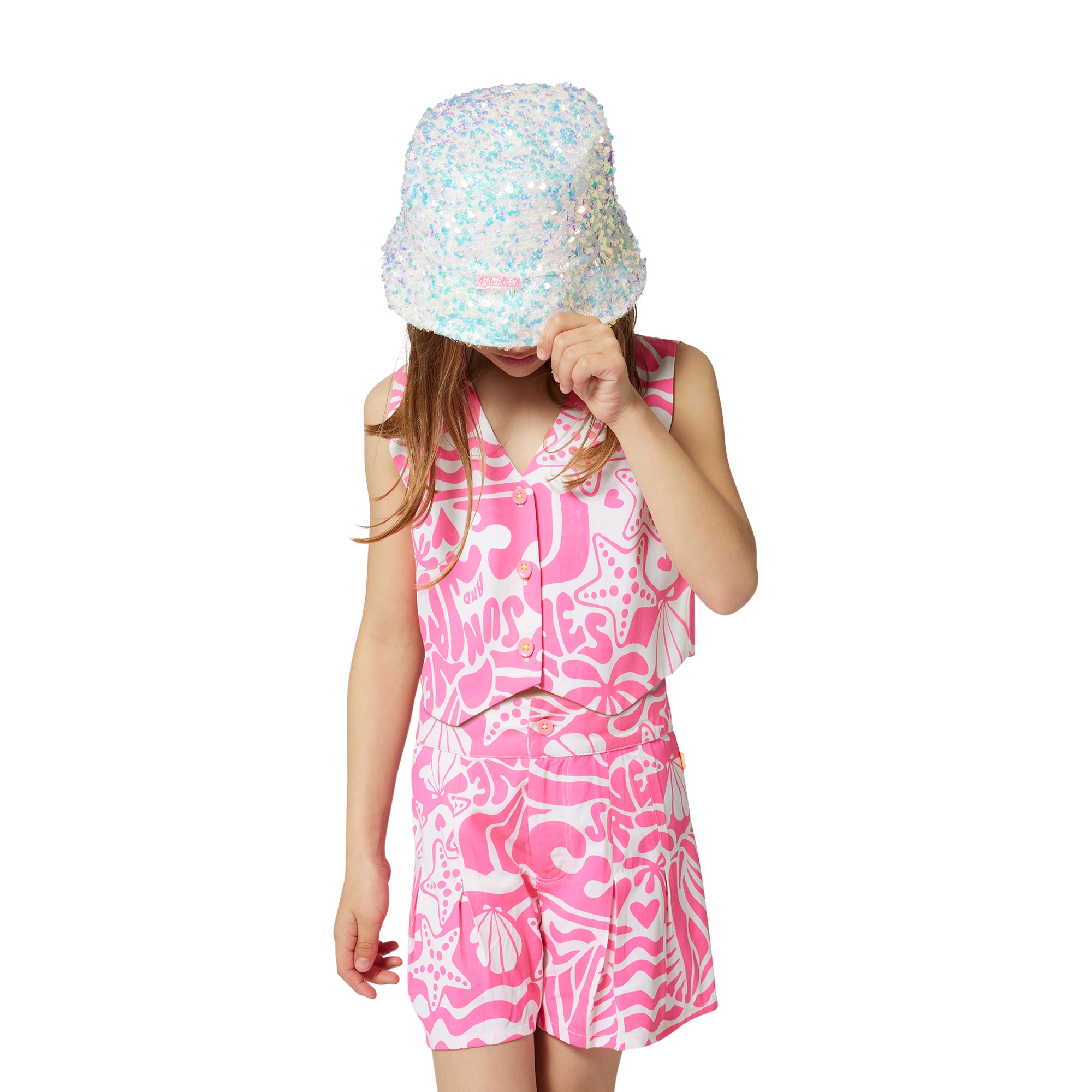 Shorts stampati in viscosa BILLIEBLUSH Per BAMBINA