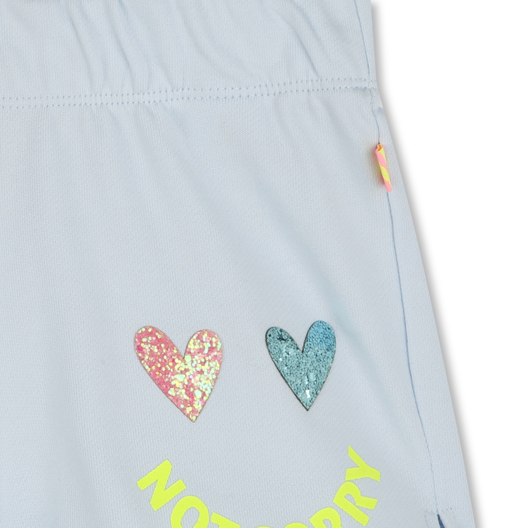 Fleece short met lovertjes BILLIEBLUSH Voor