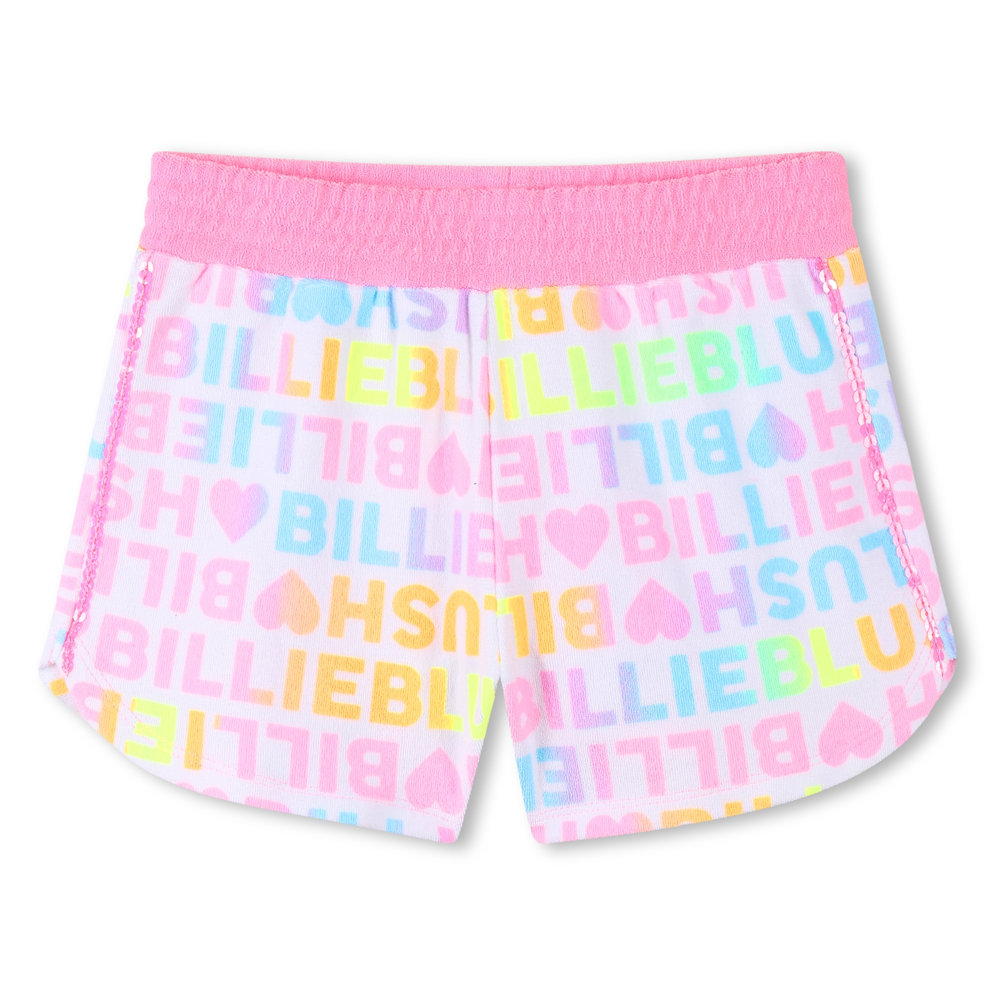 Badstoffen short met print BILLIEBLUSH Voor