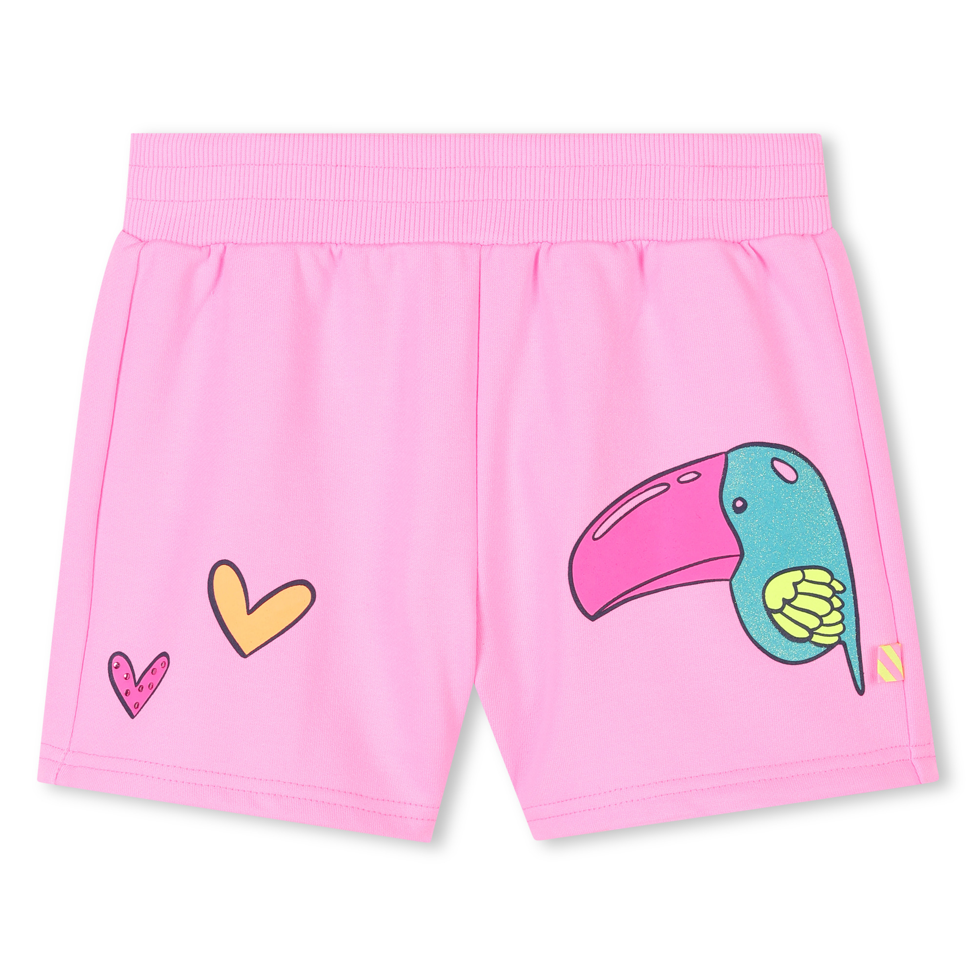 Fleece shorts with motif BILLIEBLUSH for GIRL