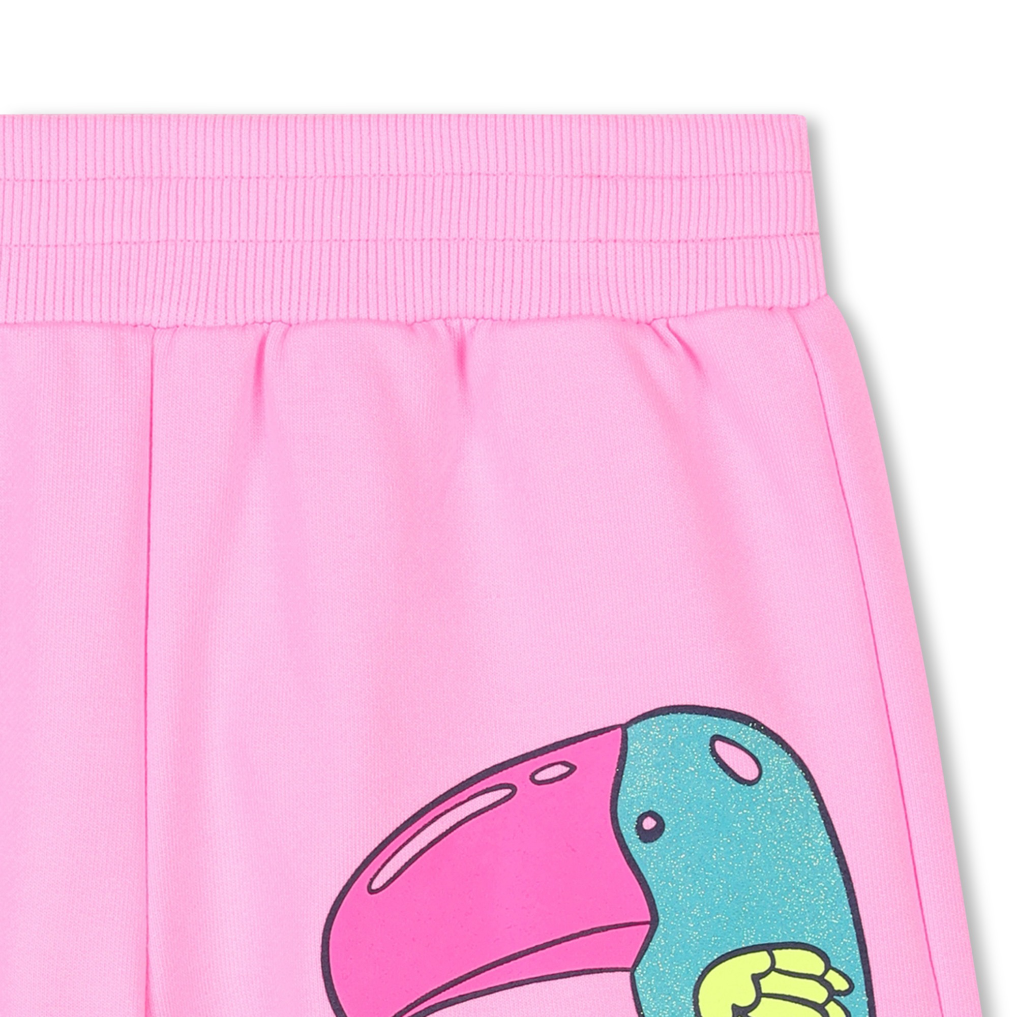 Fleece shorts with motif BILLIEBLUSH for GIRL