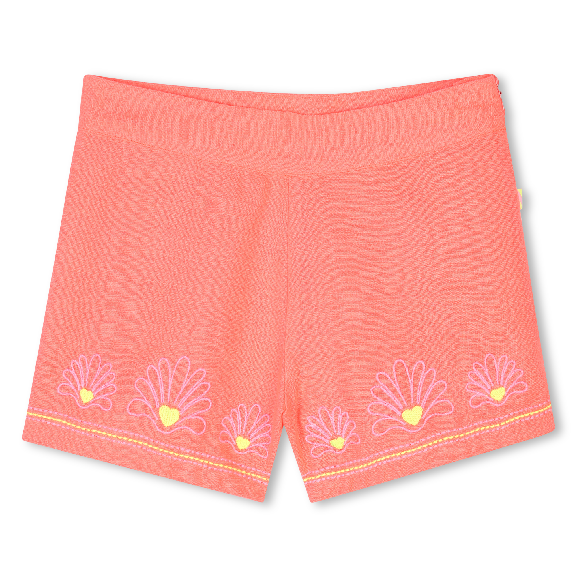 Embroidered zip-up shorts BILLIEBLUSH for GIRL