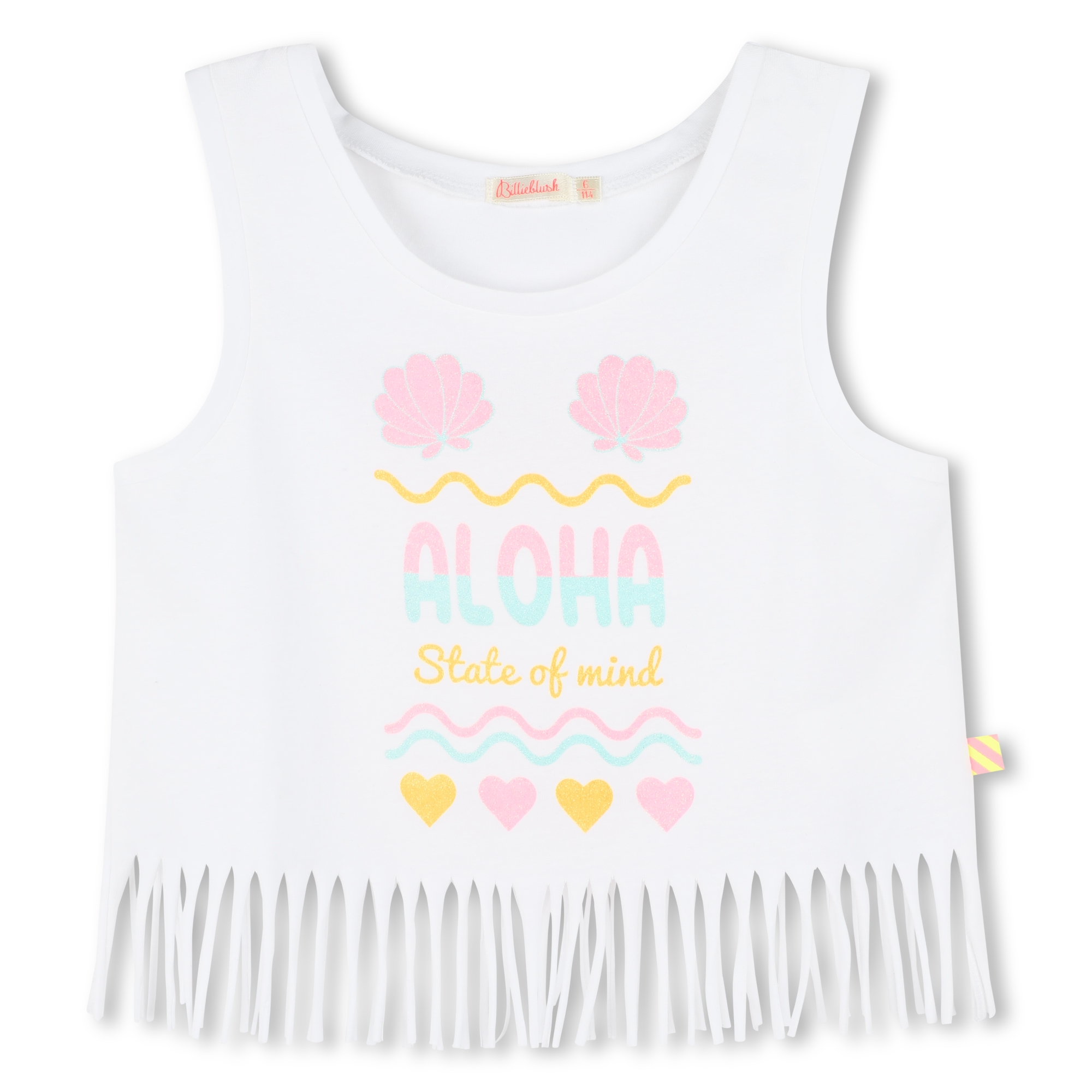 Camiseta sin mangas con flecos BILLIEBLUSH para NIÑA