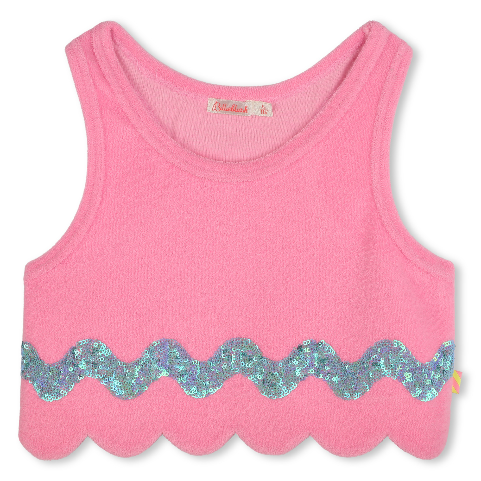 Camiseta sin mangas de rizo BILLIEBLUSH para NIÑA