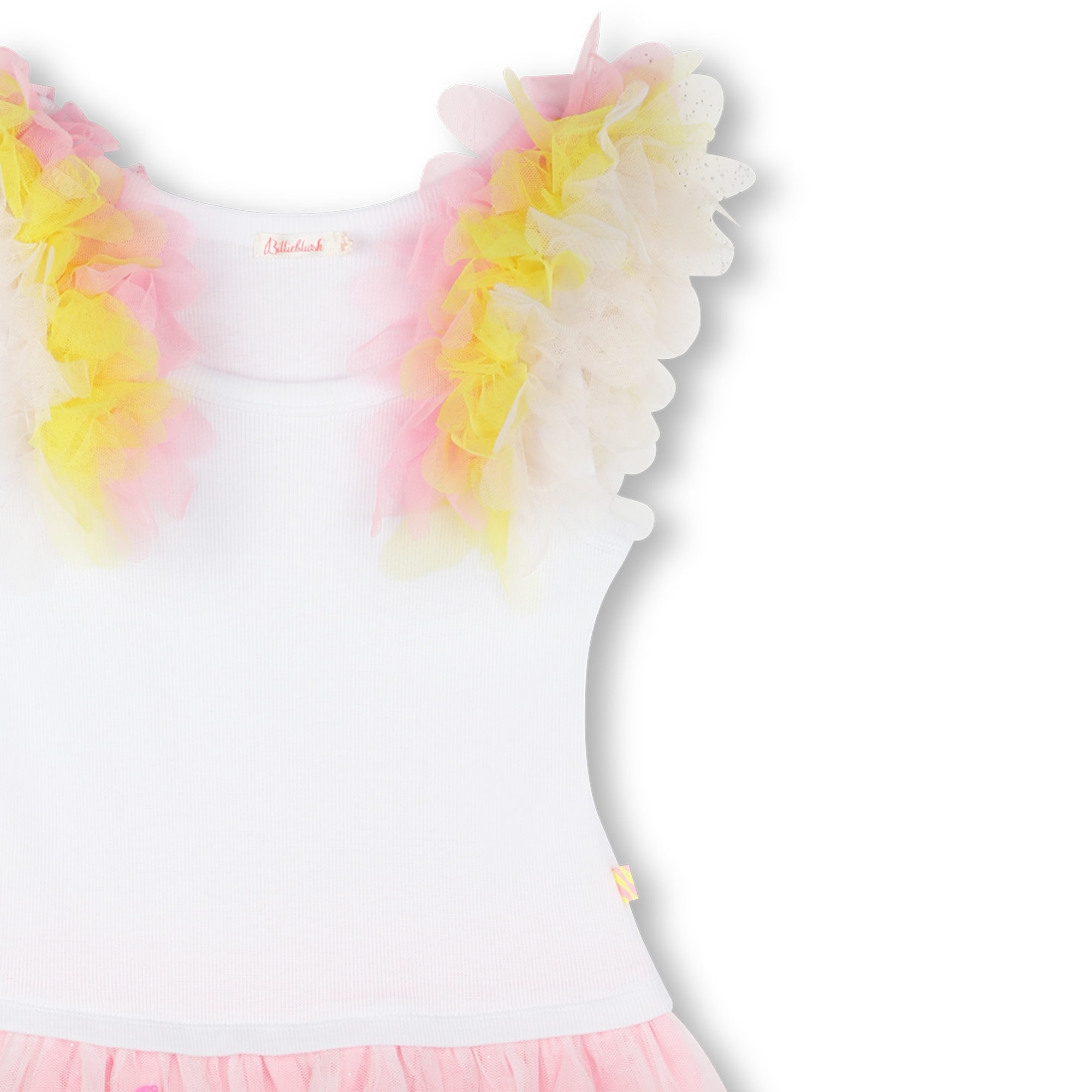 Robe bi-matière à bretelles BILLIEBLUSH pour FILLE