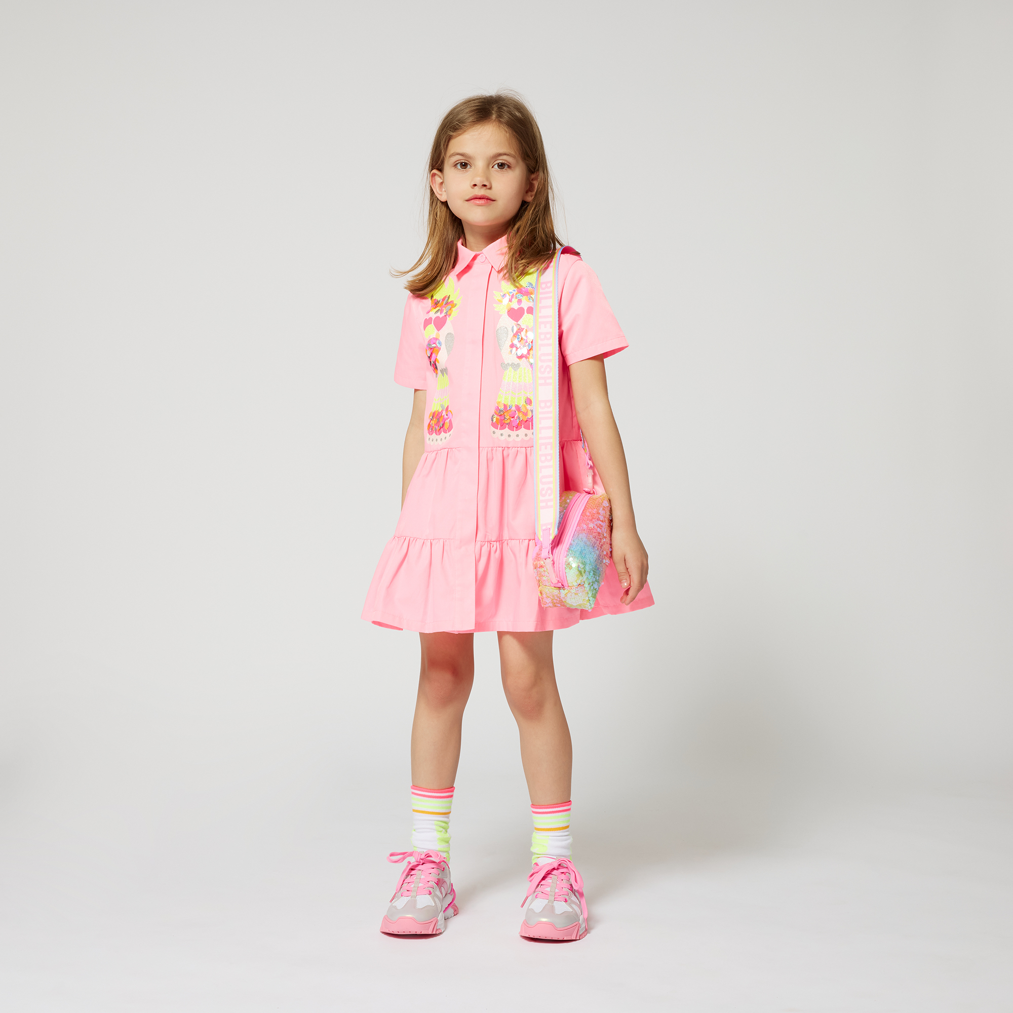 Robe chemise à manches courtes BILLIEBLUSH pour FILLE