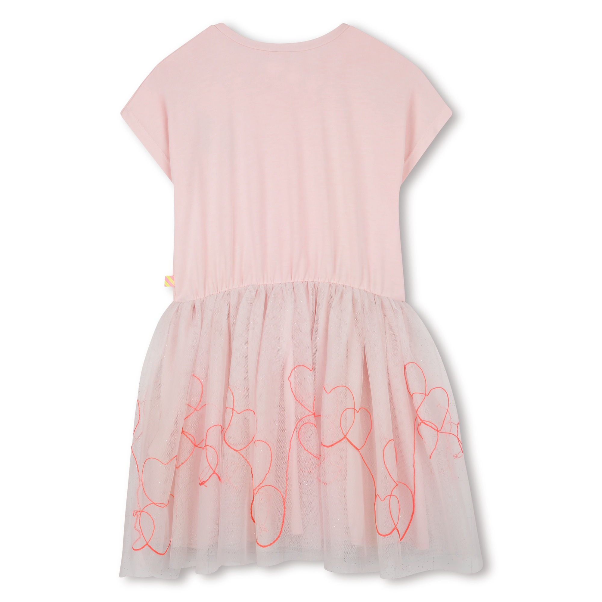 Bimaterial dress BILLIEBLUSH for GIRL