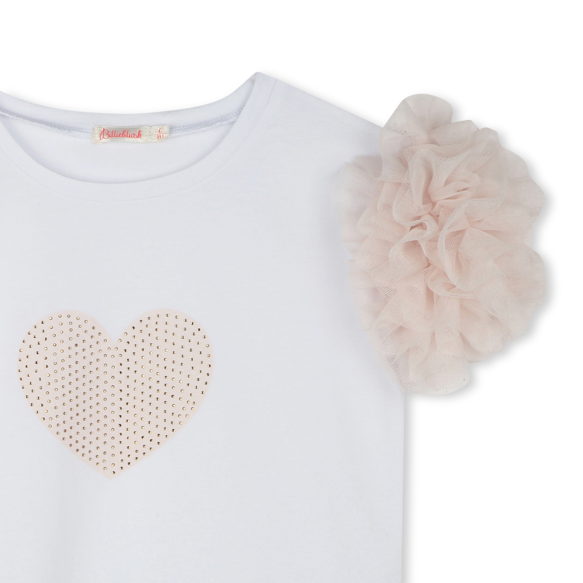 Feestelijk T-shirt met ruches BILLIEBLUSH Voor