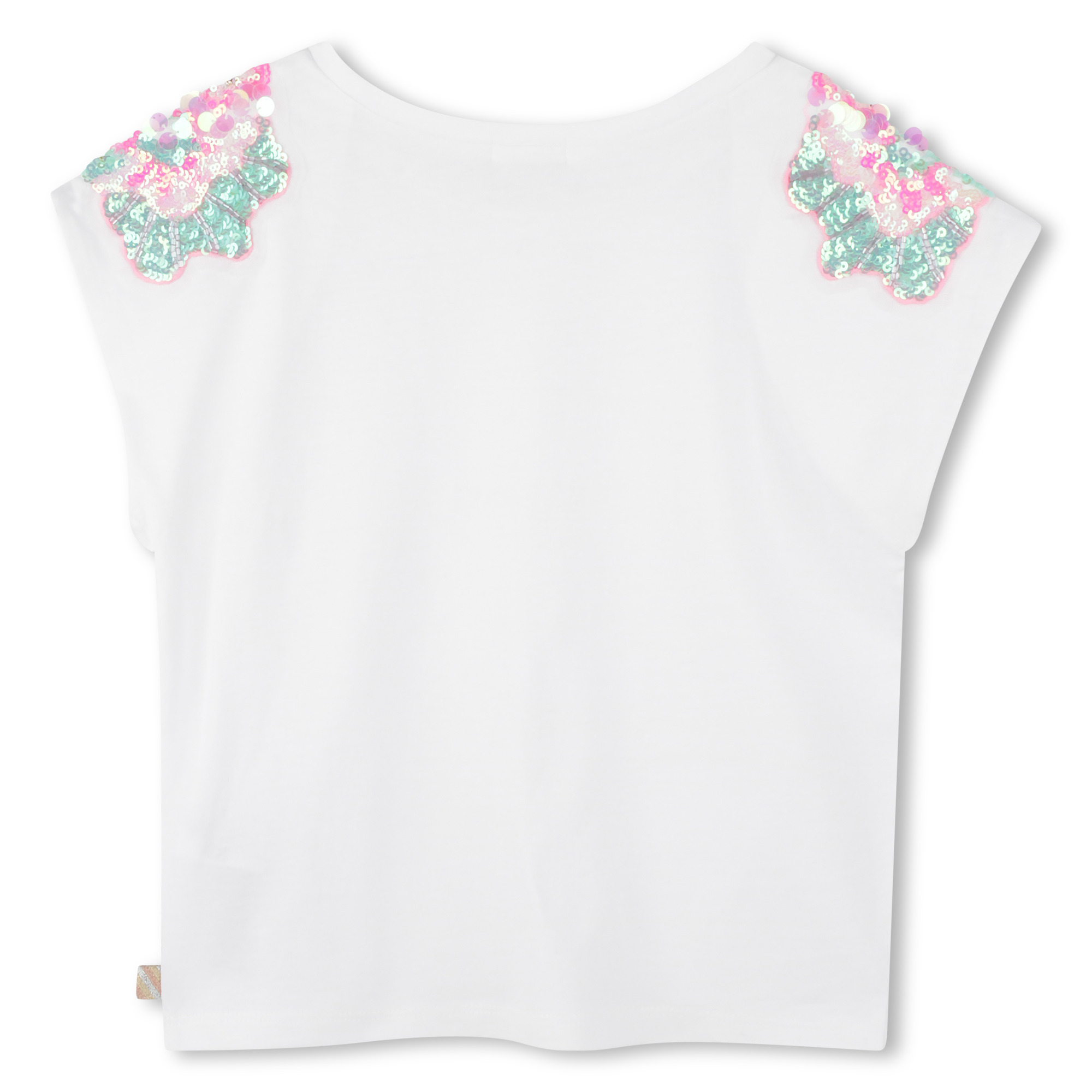 T-shirt with shoulder sequins BILLIEBLUSH for GIRL