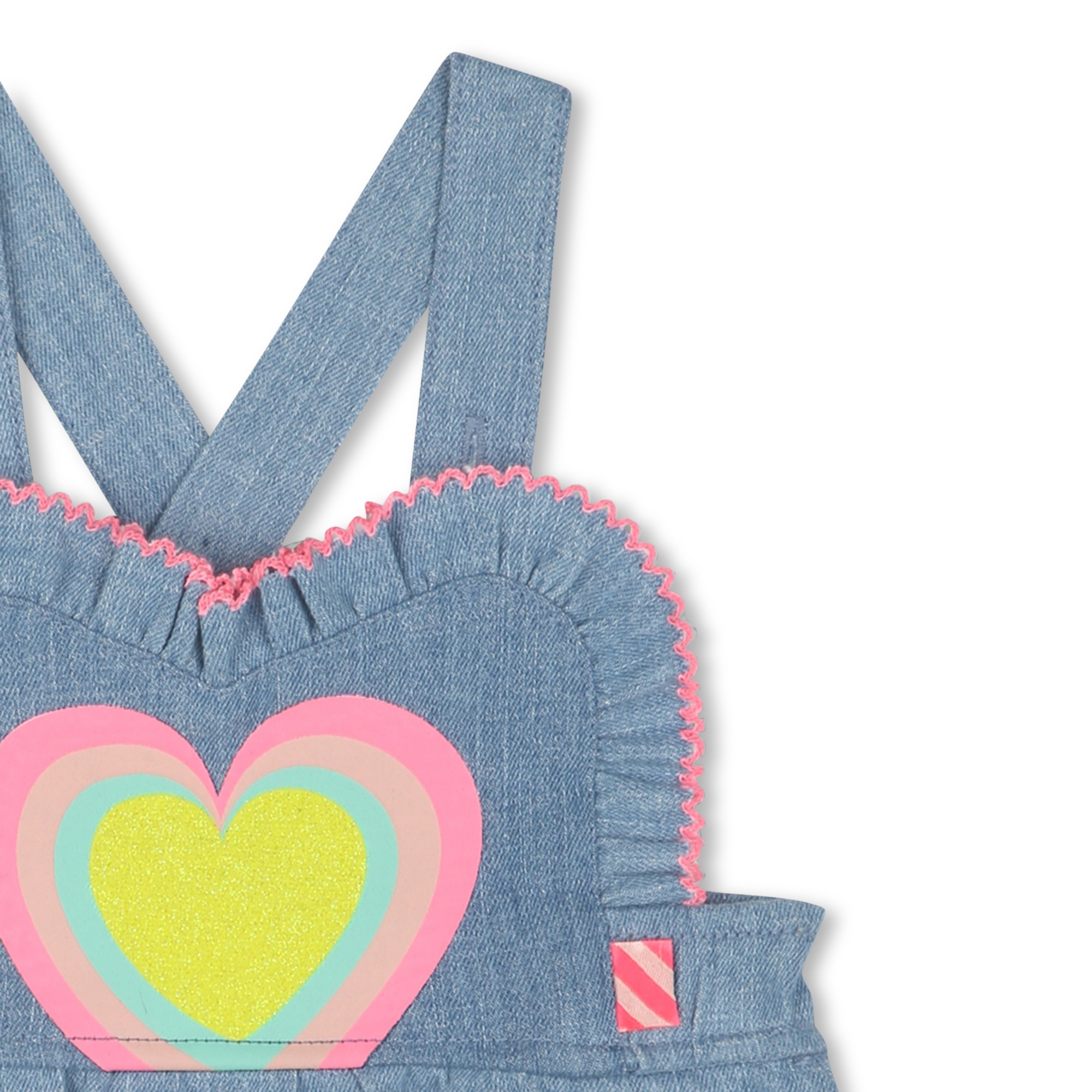 Short denim romper BILLIEBLUSH for GIRL