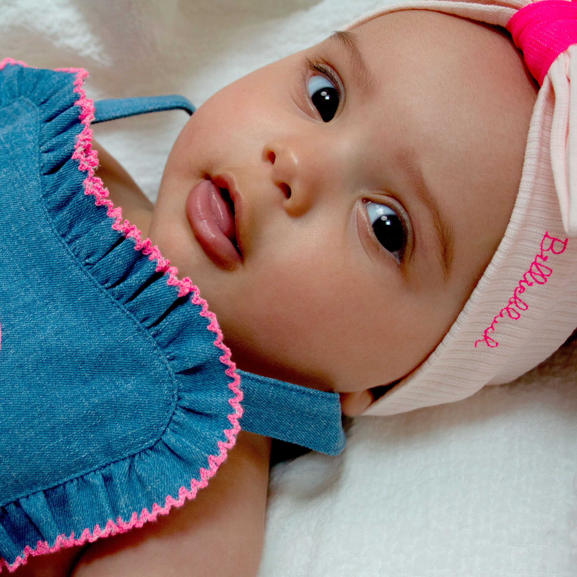 Short denim romper BILLIEBLUSH for GIRL