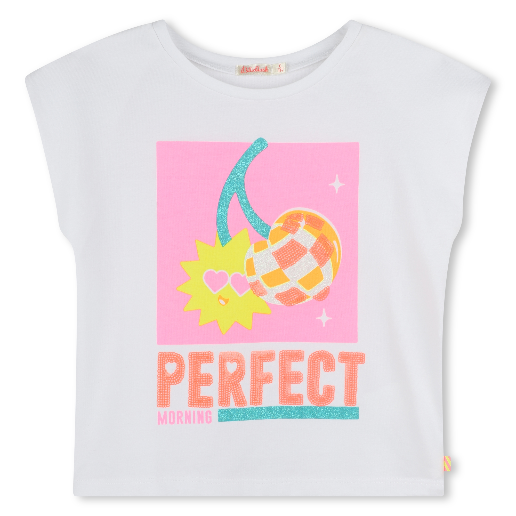 T-shirt en coton avec imprimé BILLIEBLUSH pour FILLE